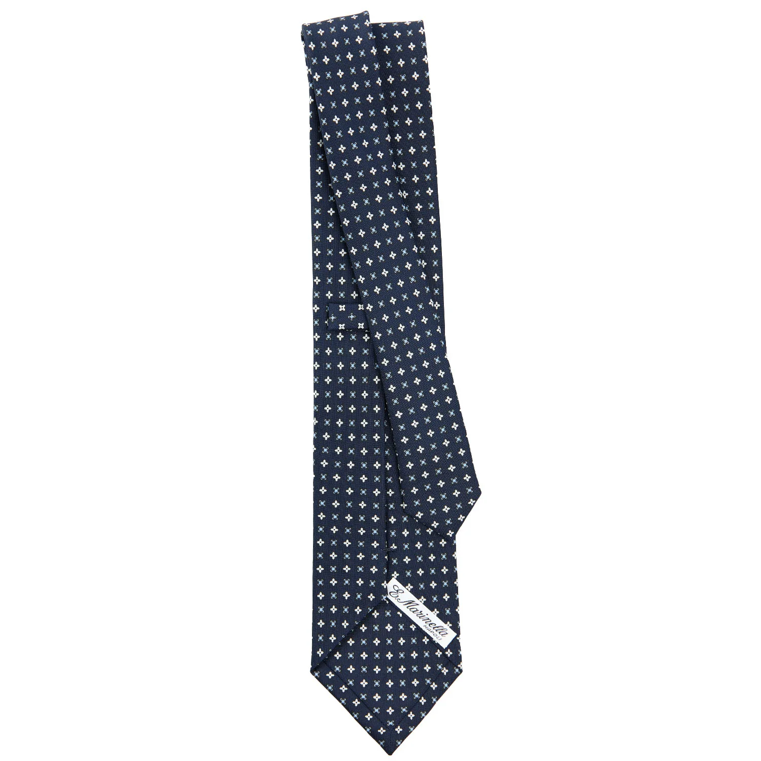 DARK BLUE SARTORIAL CLASSIC SILK TIE - Image 3