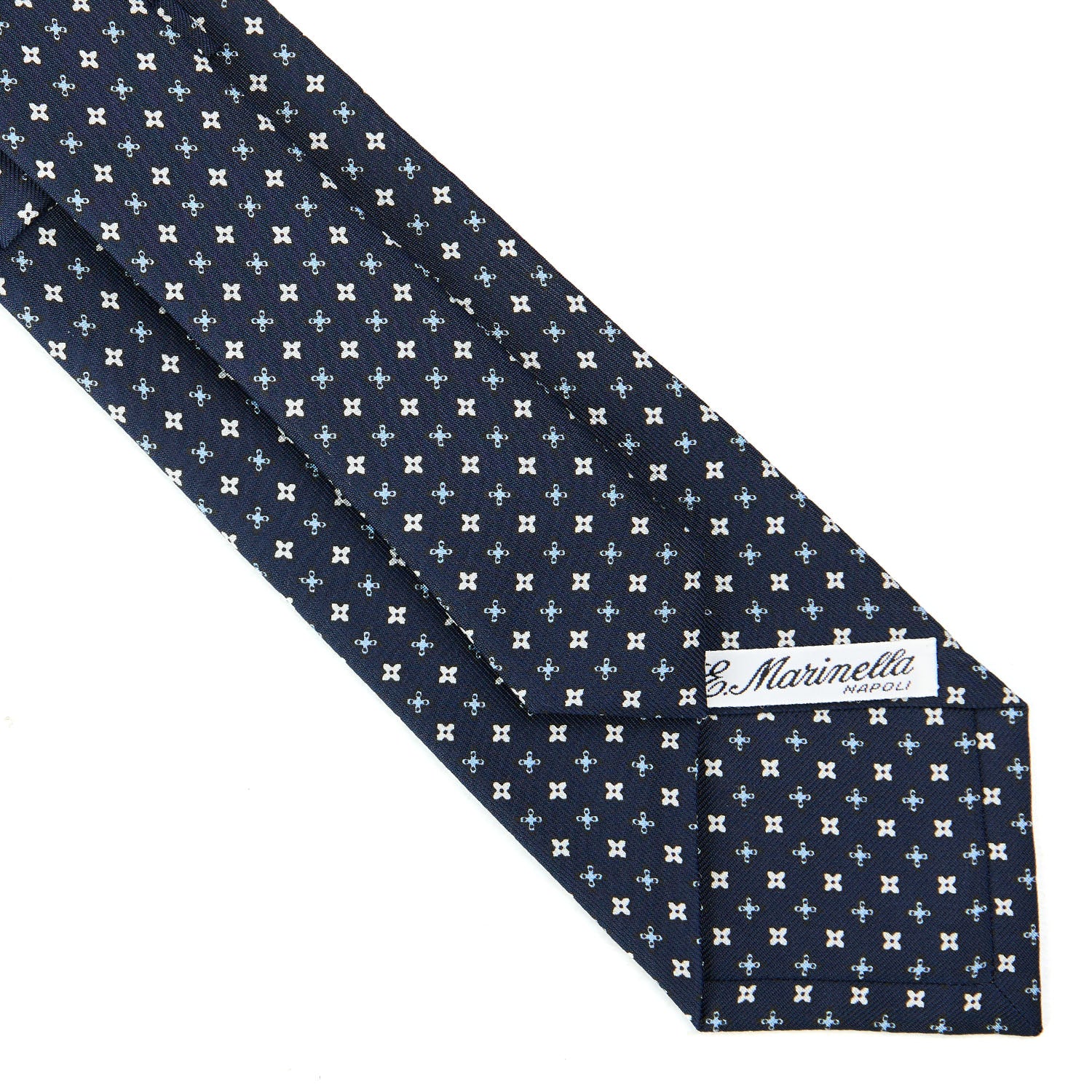 DARK BLUE SARTORIAL CLASSIC SILK TIE - Image 4