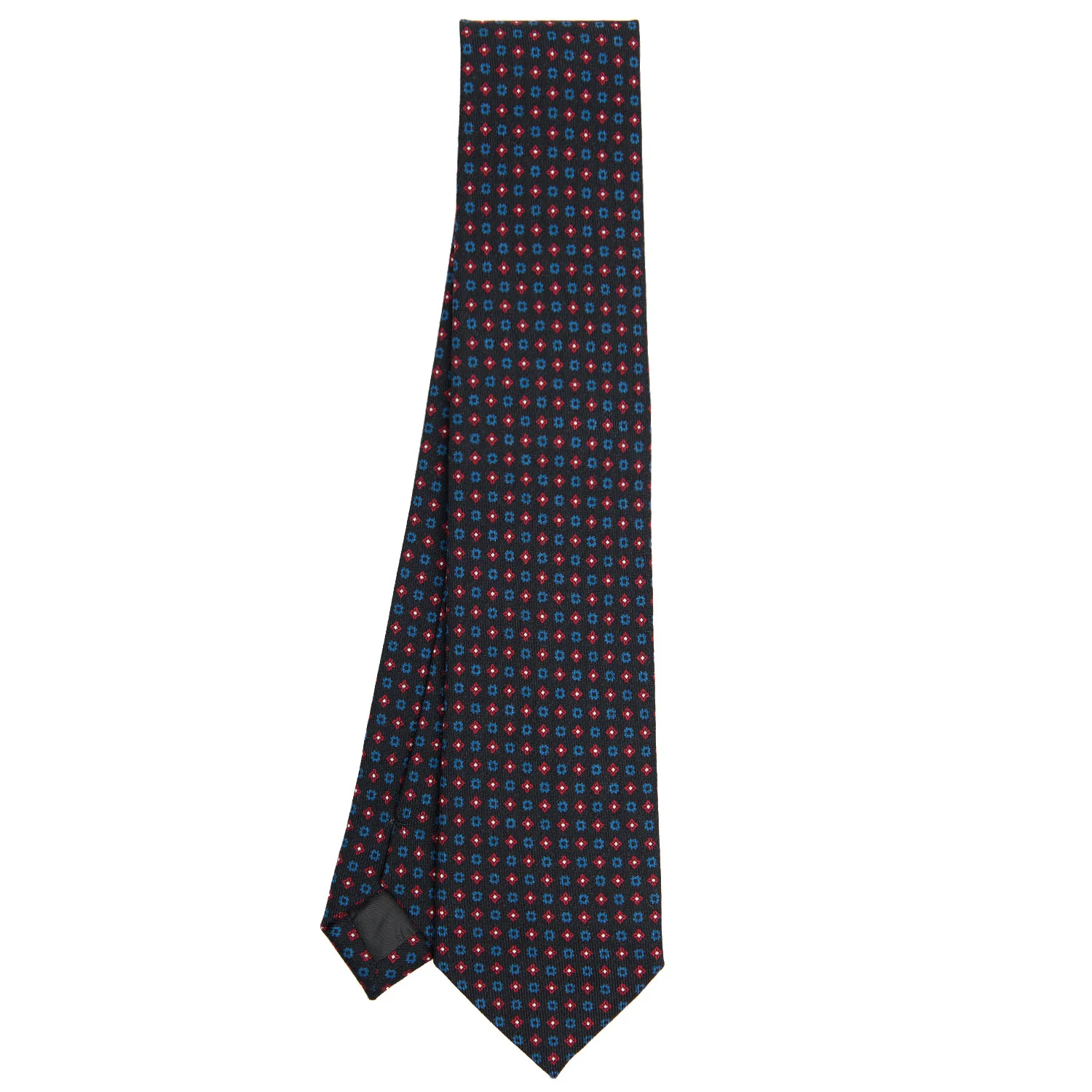 DARK BLUE CLASSIC WOOL TIE - Image 2