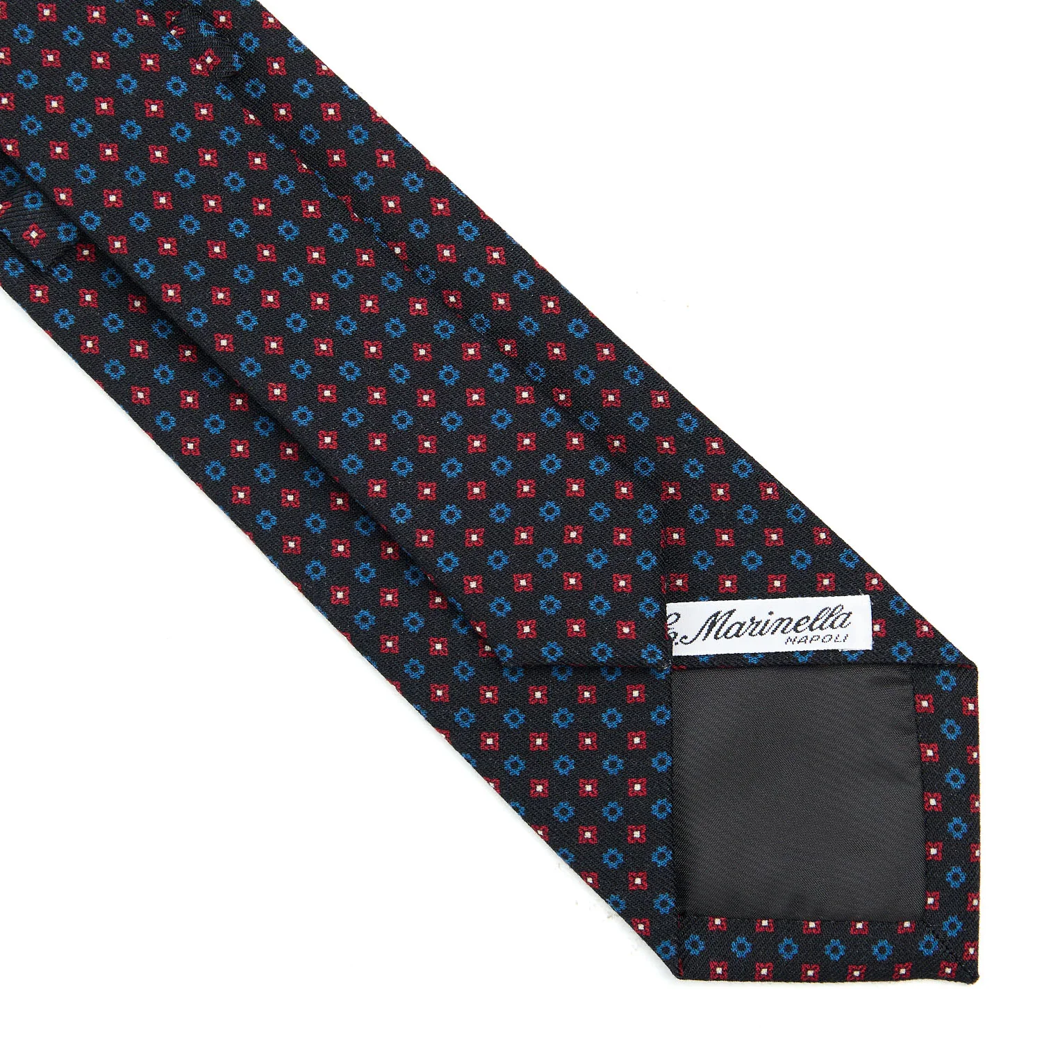 DARK BLUE CLASSIC WOOL TIE - Image 4