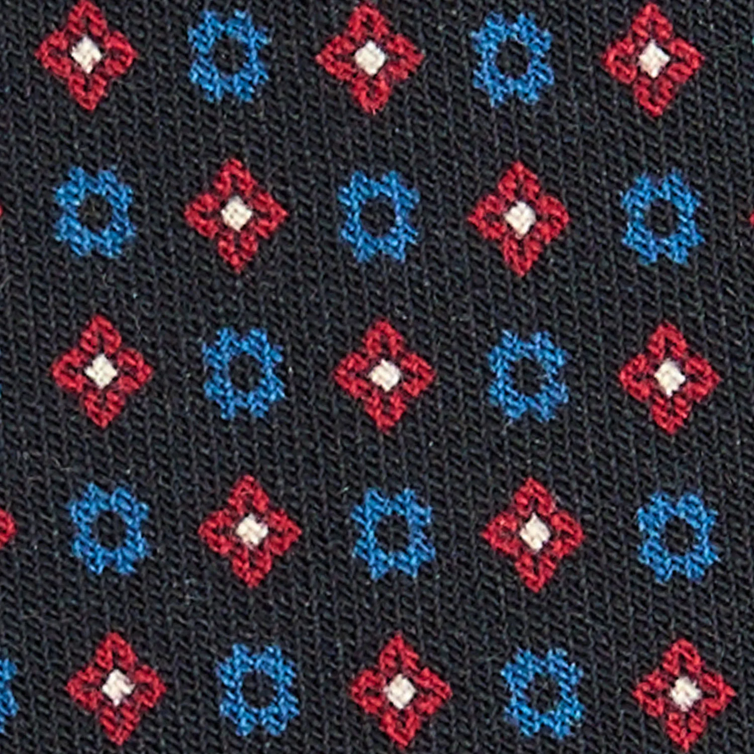 DARK BLUE CLASSIC WOOL TIE - Image 5