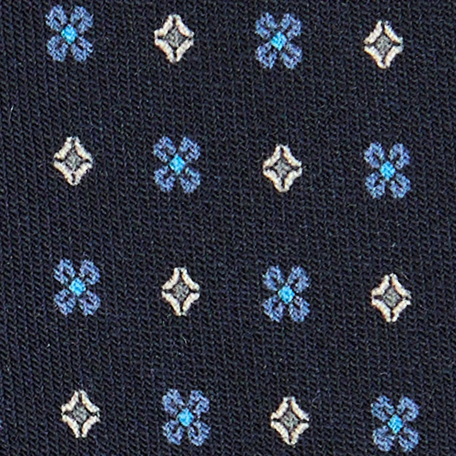 DARK BLUE CLASSIC WOOL TIE - Image 5