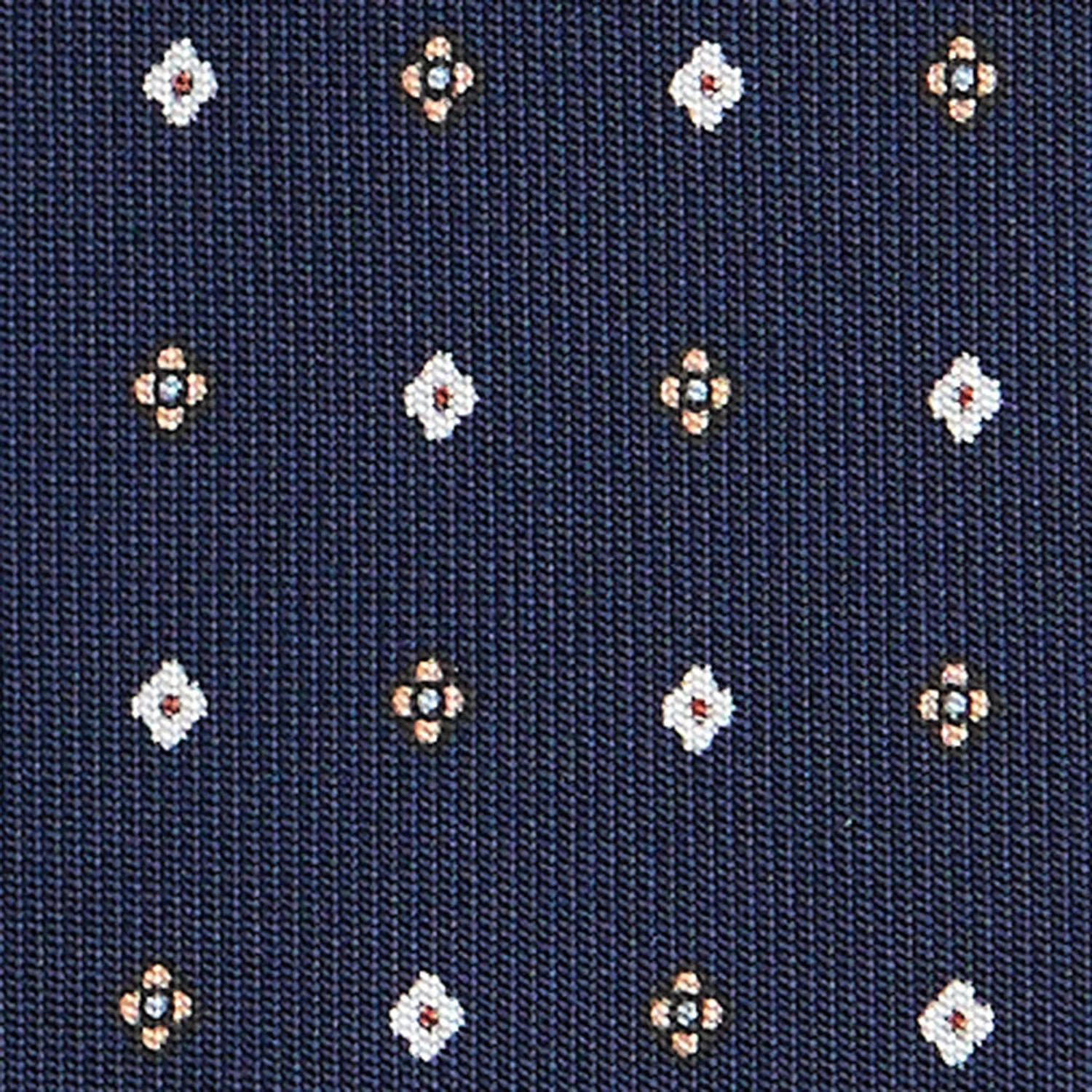 DARK BLUE EXTRA LONG SARTORIAL SILK TIE - Image 5
