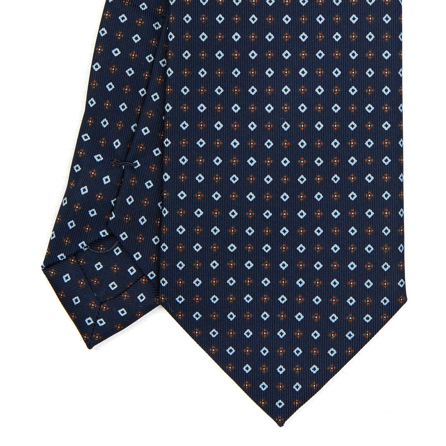 DARK BLUE EXTRA LONG SARTORIAL SILK TIE