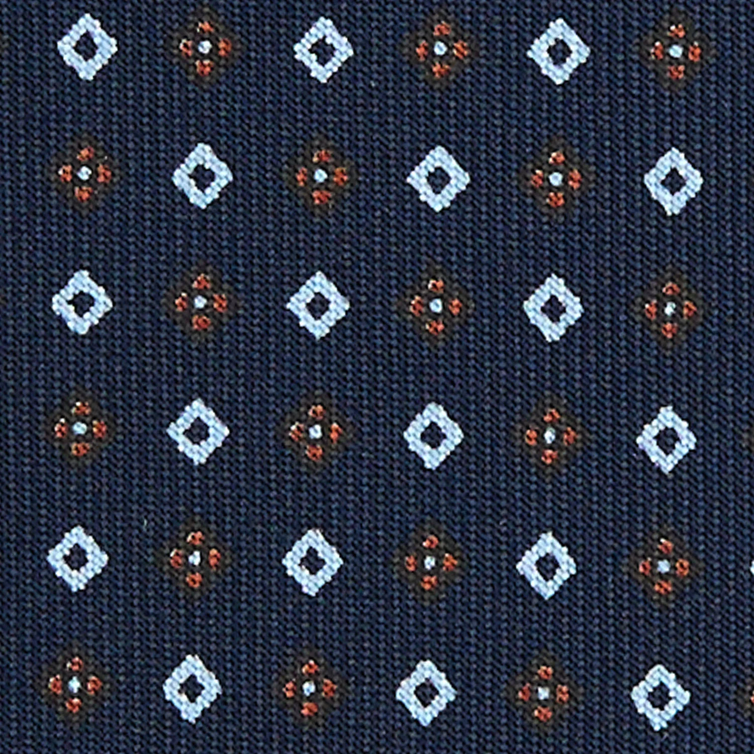 DARK BLUE EXTRA LONG SARTORIAL SILK TIE - Image 5