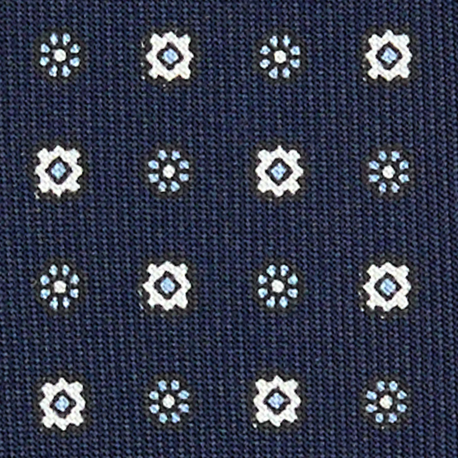 DARK BLUE EXTRA LONG SARTORIAL SILK TIE - Image 5