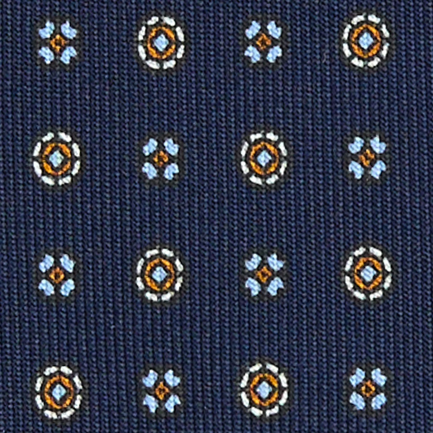 DARK BLUE EXTRA LONG SARTORIAL SILK TIE - Image 5