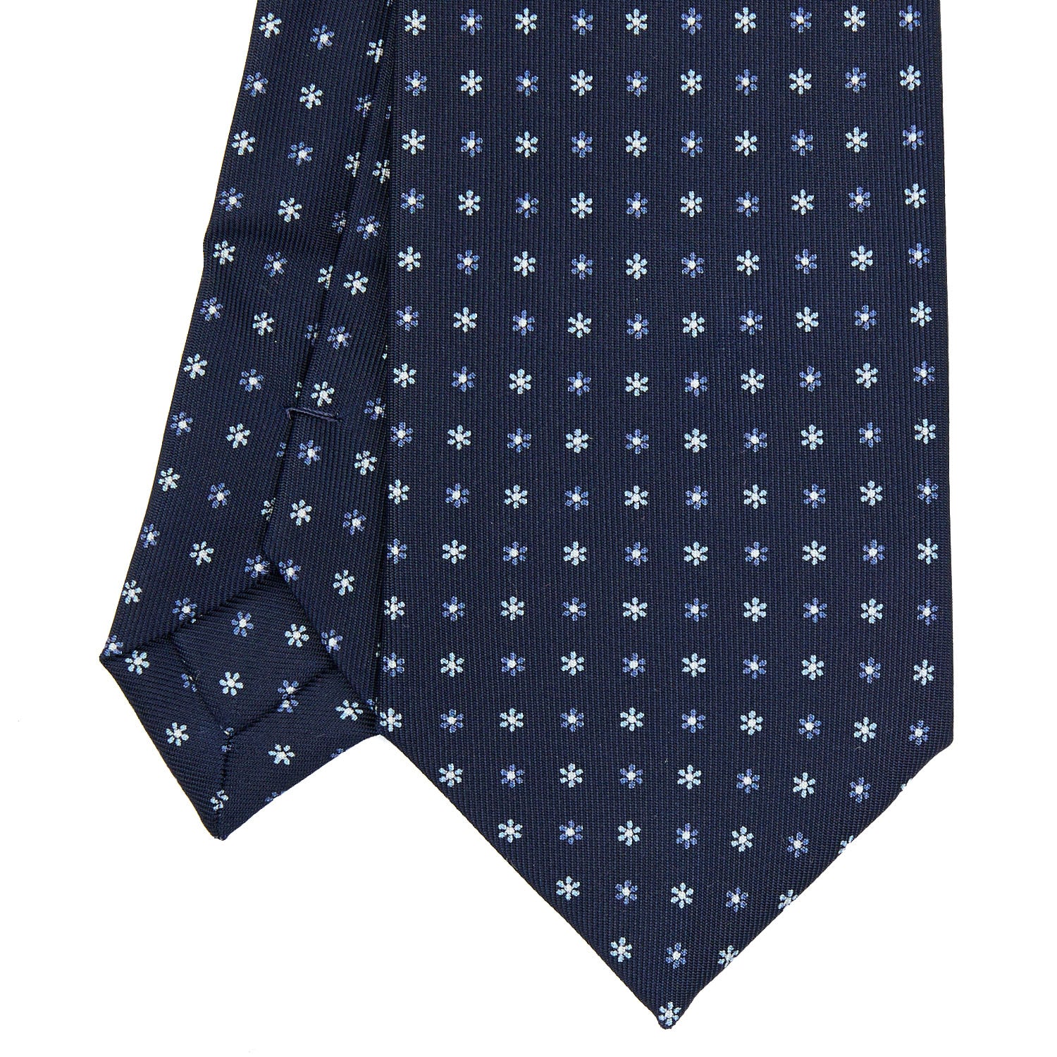 DARK BLUE EXTRA LONG SARTORIAL SILK TIE