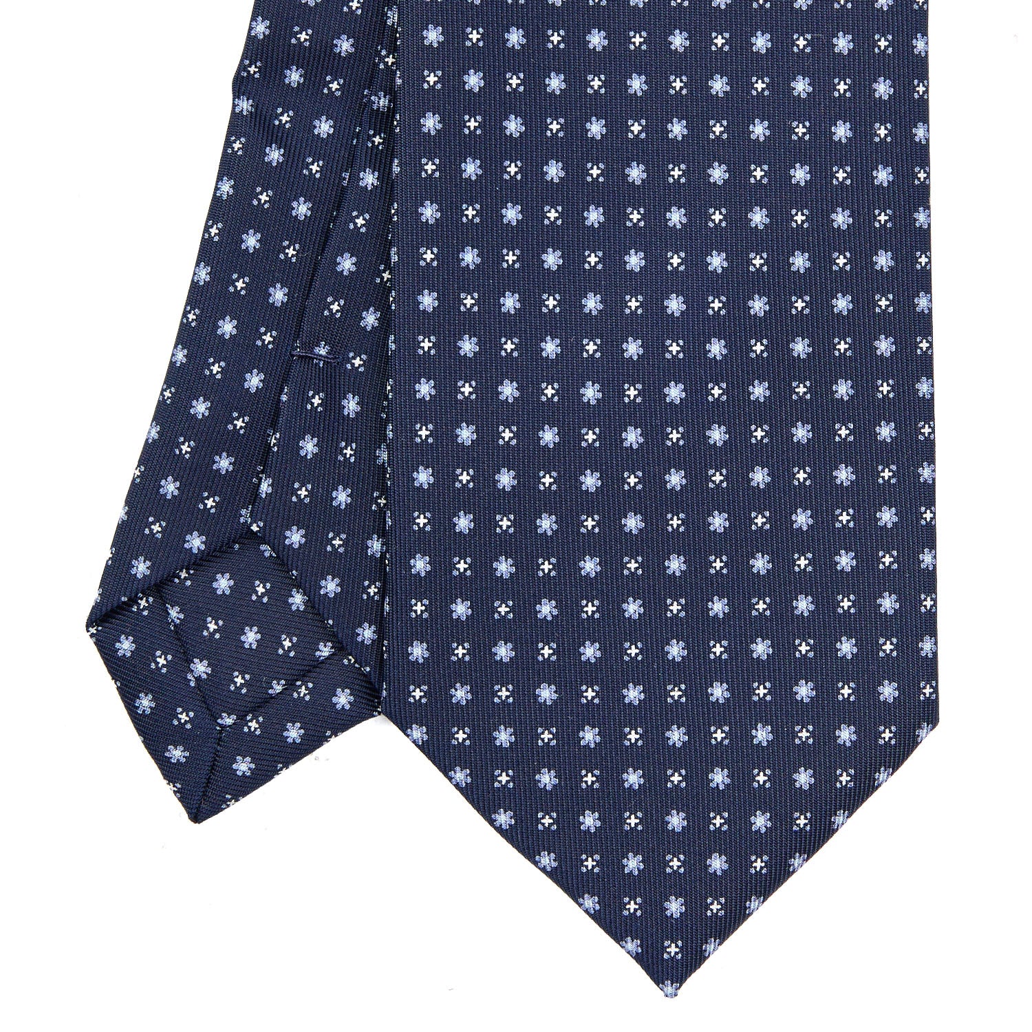 DARK BLUE EXTRA LONG SARTORIAL SILK TIE