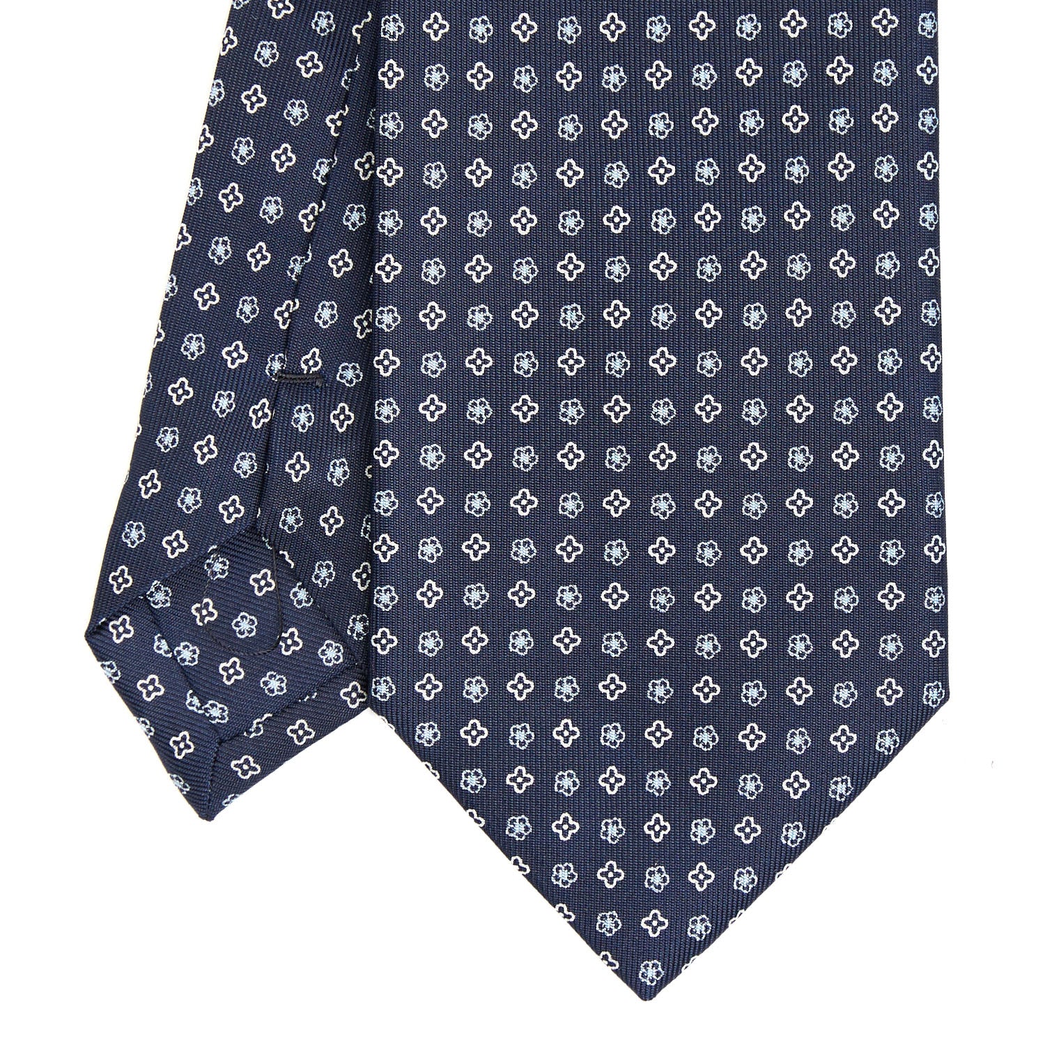 DARK BLUE EXTRA LONG SARTORIAL SILK TIE
