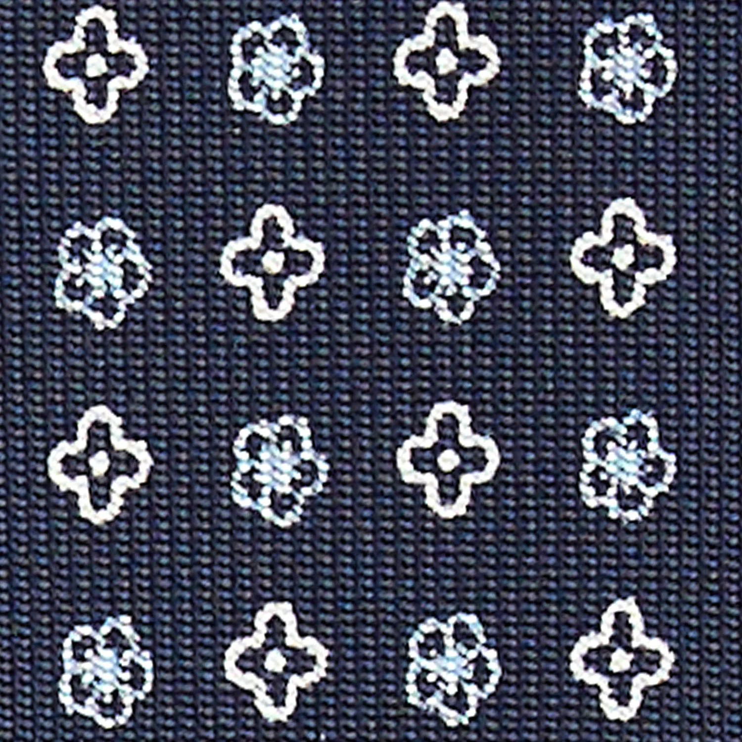 DARK BLUE EXTRA LONG SARTORIAL SILK TIE - Image 5