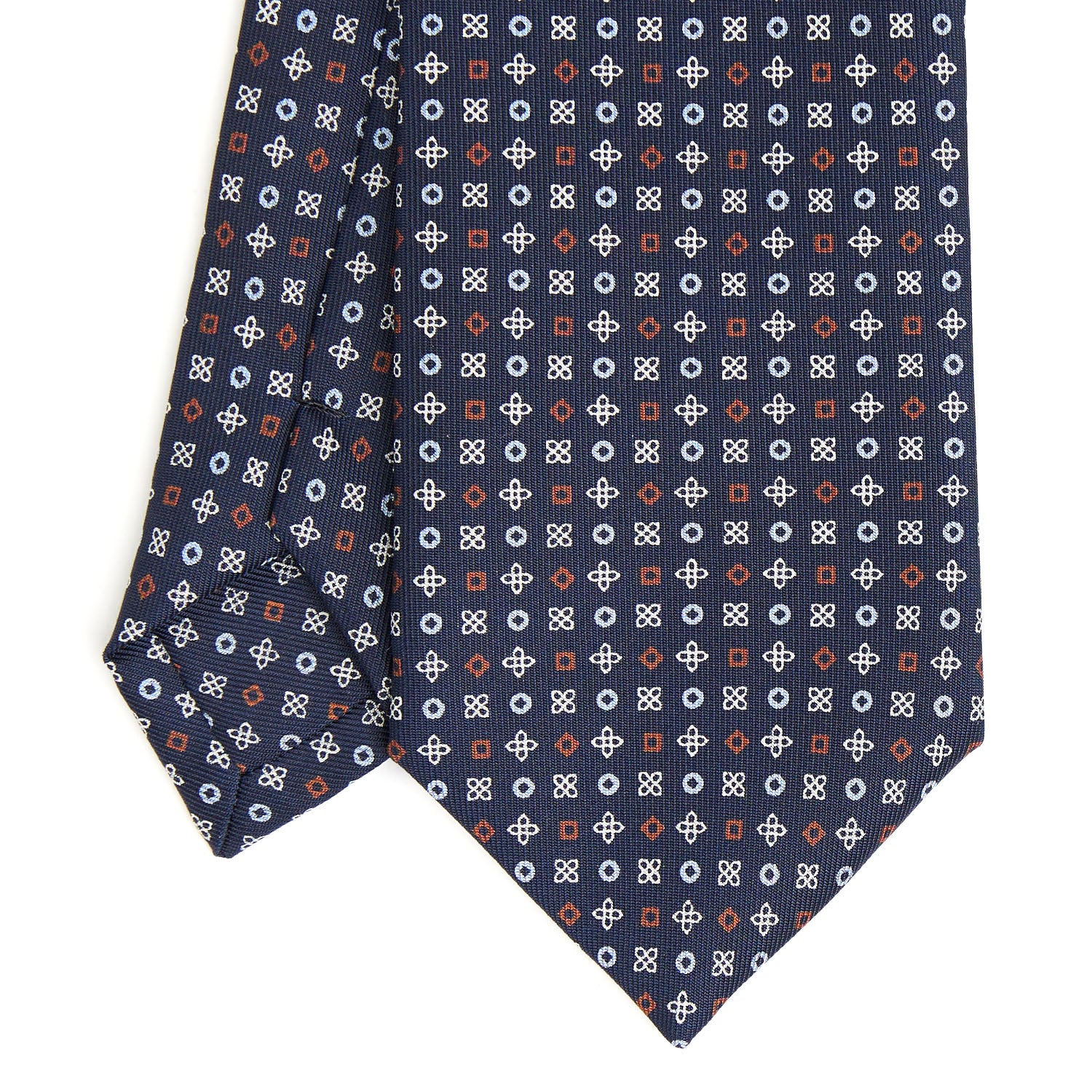 DARK BLUE EXTRA LONG SARTORIAL SILK TIE