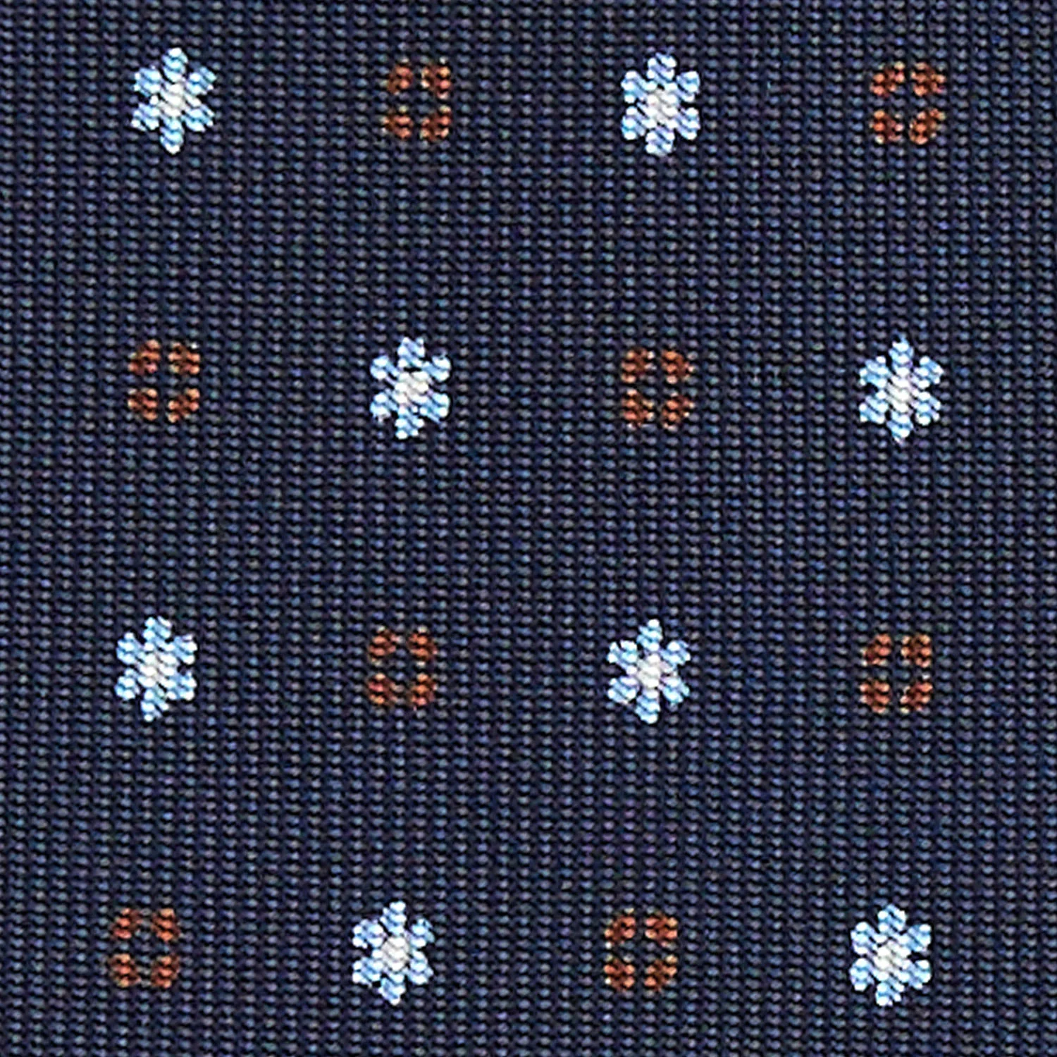 DARK BLUE EXTRA LONG SARTORIAL SILK TIE - Image 5