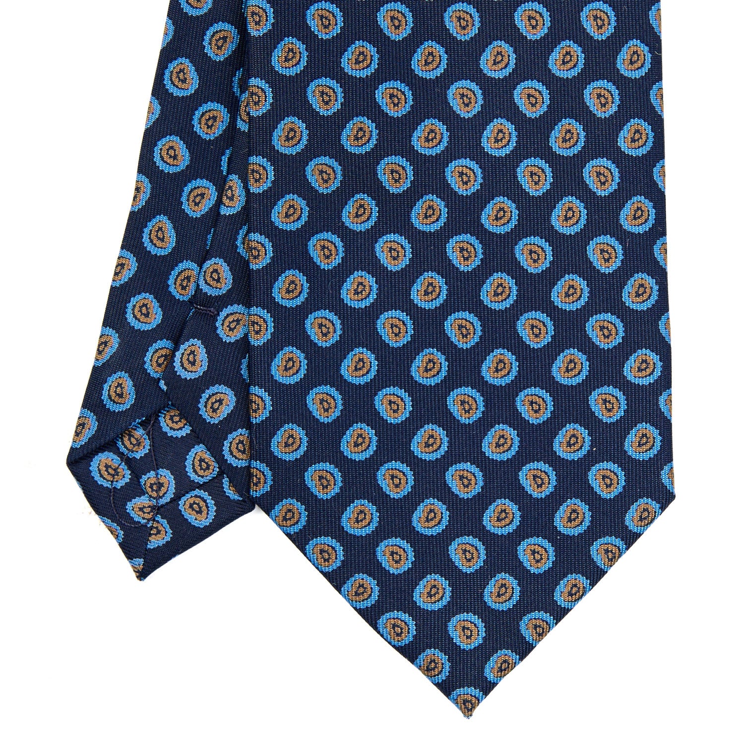 DARK BLUE EXTRA LONG SILK TIE
