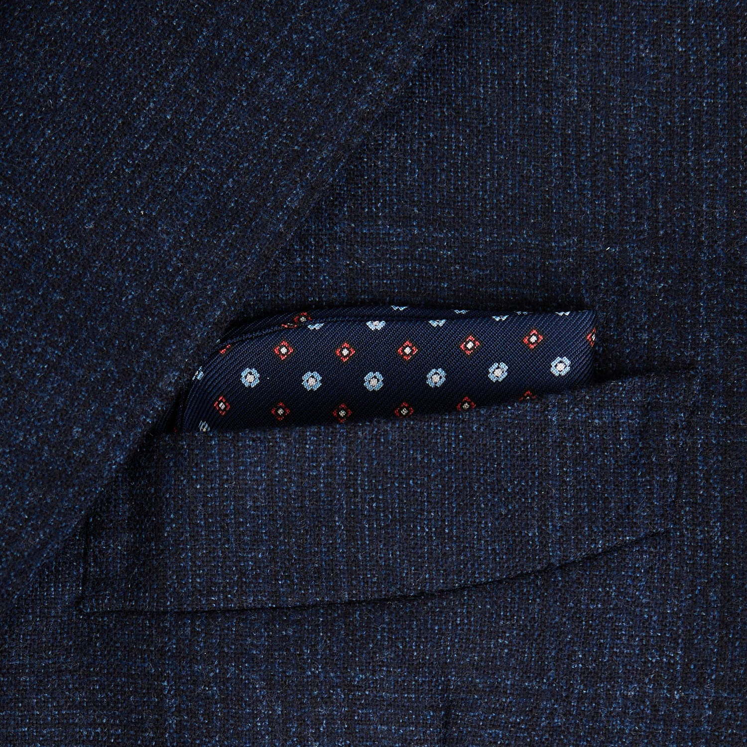 DARK BLUE GLASSES CASE - Image 3