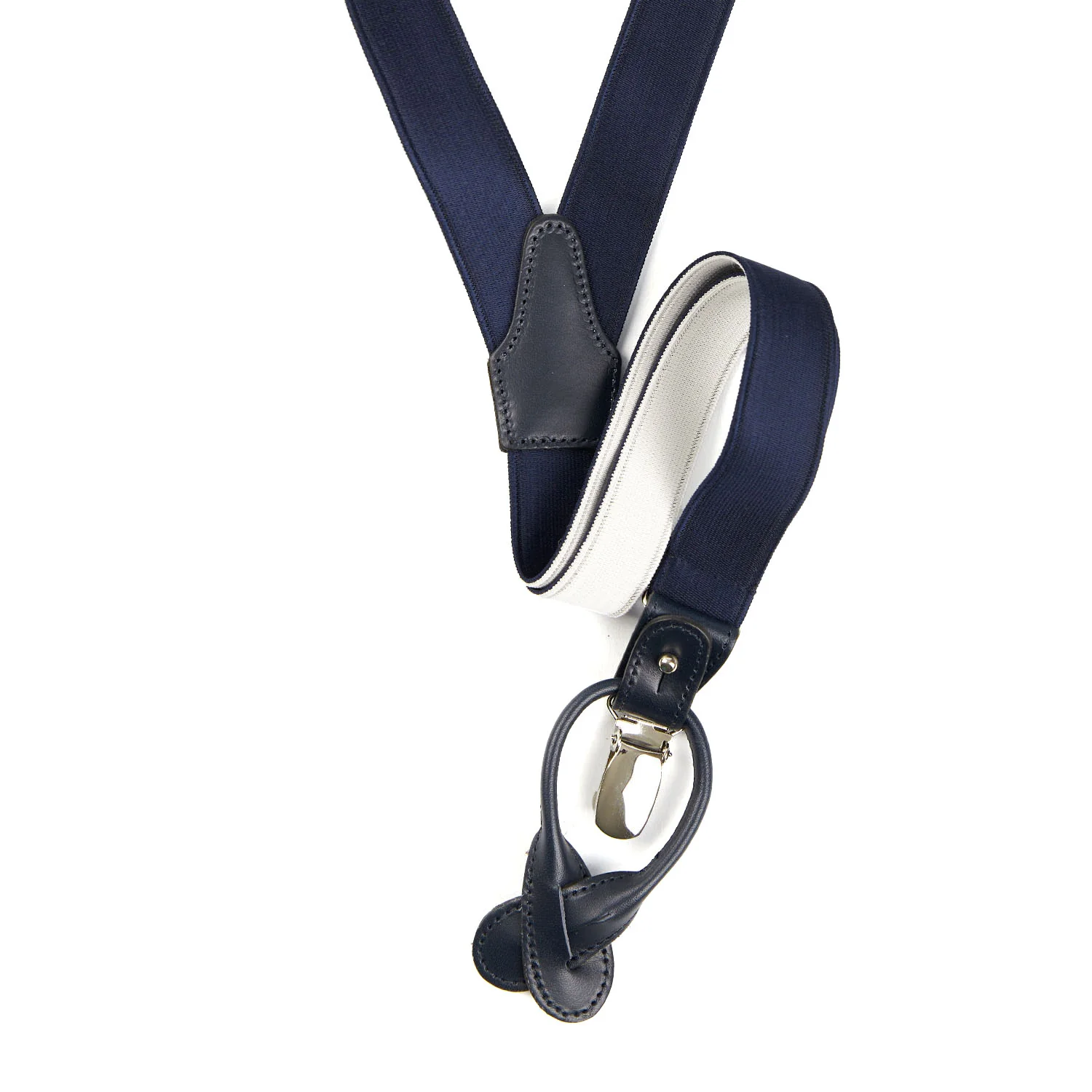 DARK BLUE SLIM BRACES - Image 2