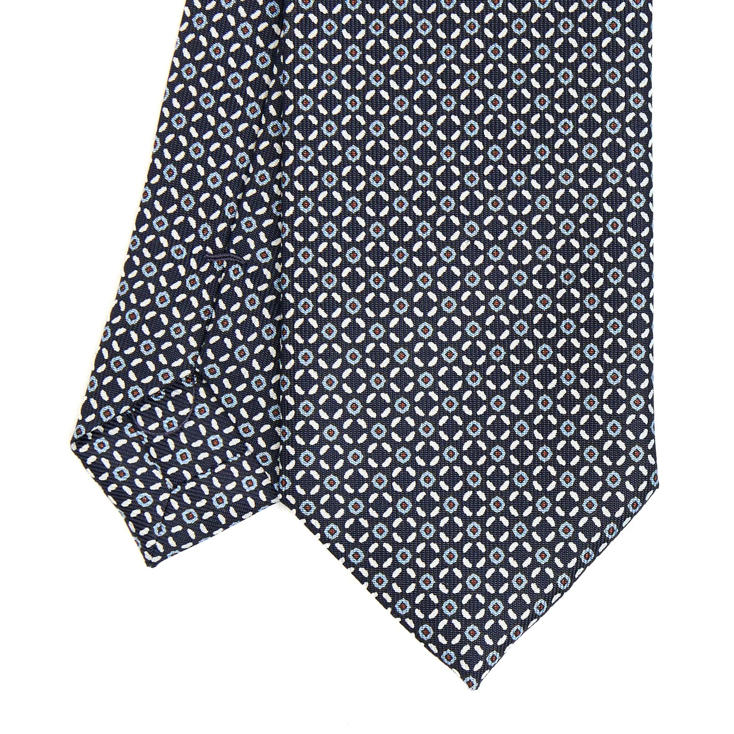 DARK BLUE SARTORIAL 7 CM SILK TIE