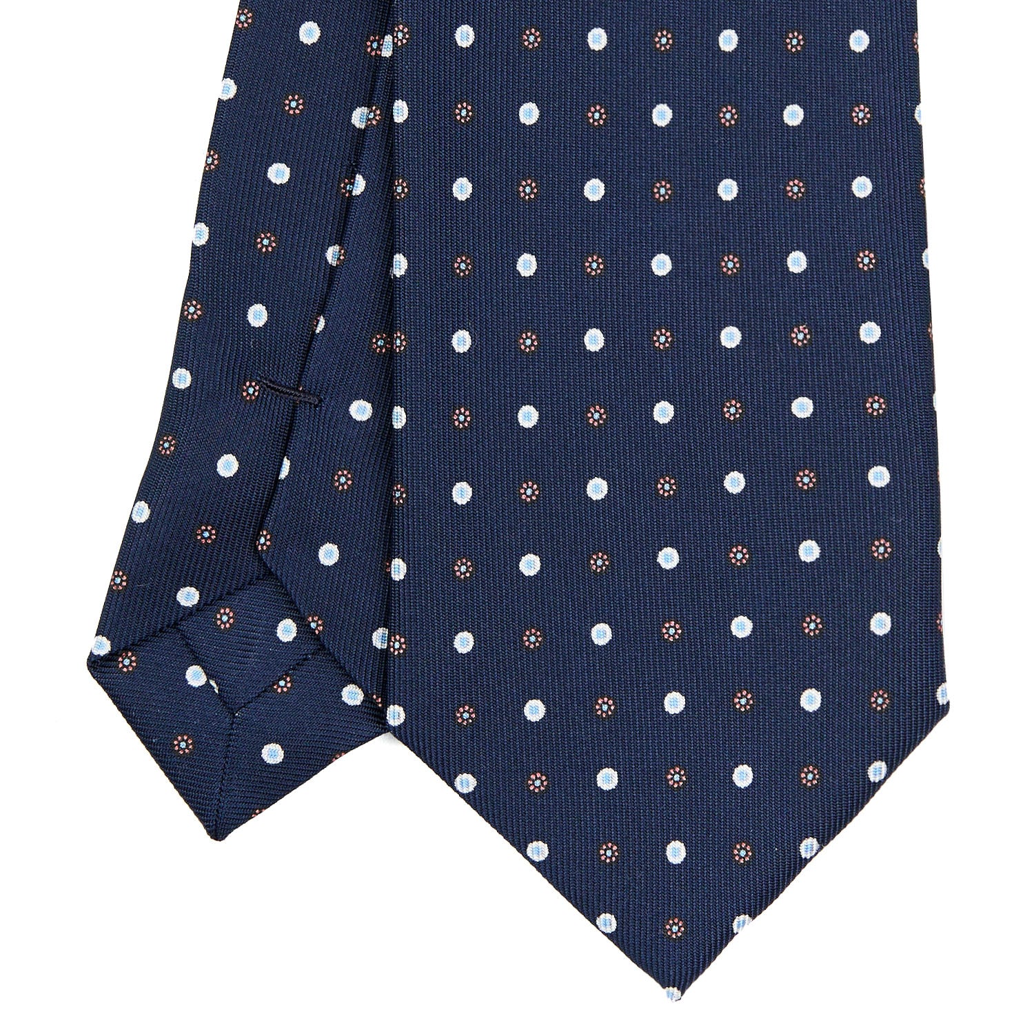 DARK BLUE SARTORIAL 7 CM SILK TIE