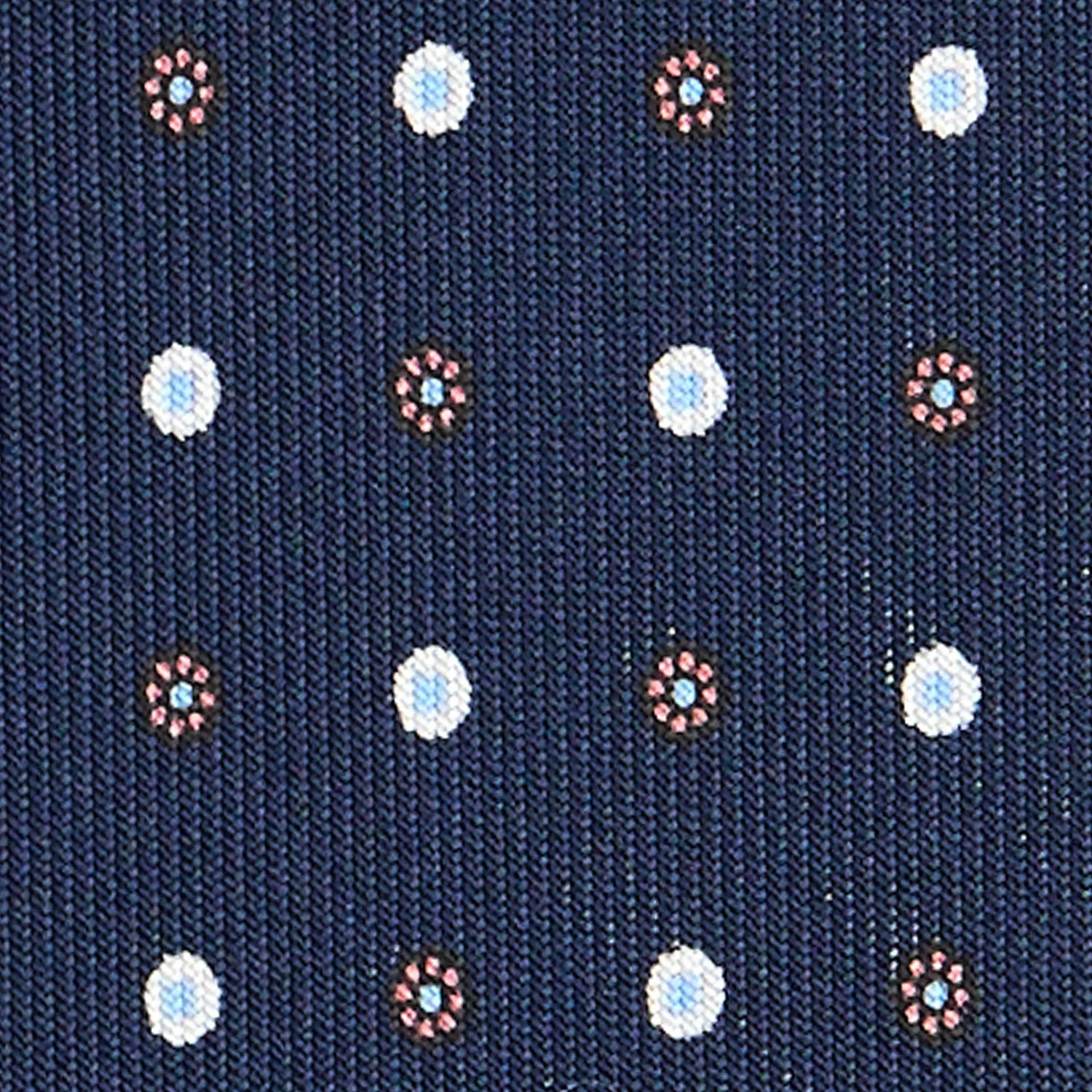 DARK BLUE SARTORIAL 7 CM SILK TIE - Image 5