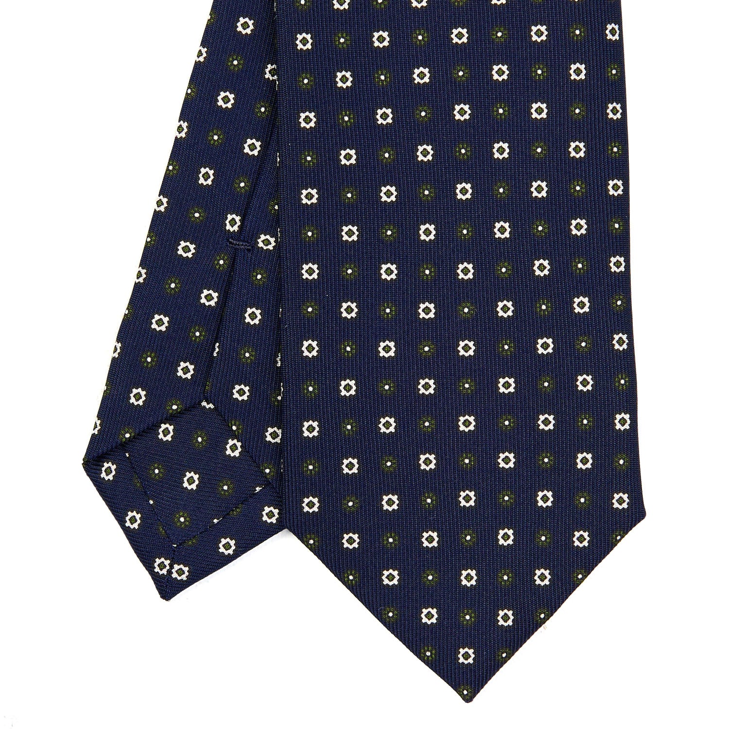DARK BLUE SARTORIAL 7 CM SILK TIE