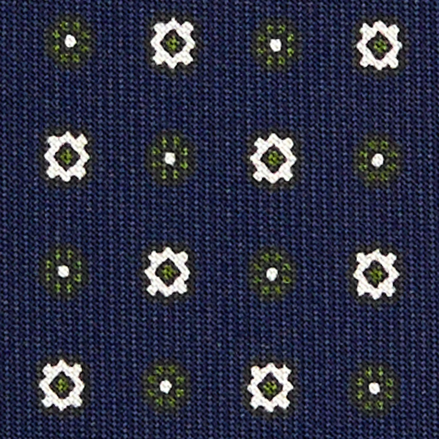 DARK BLUE SARTORIAL 7 CM SILK TIE - Image 5