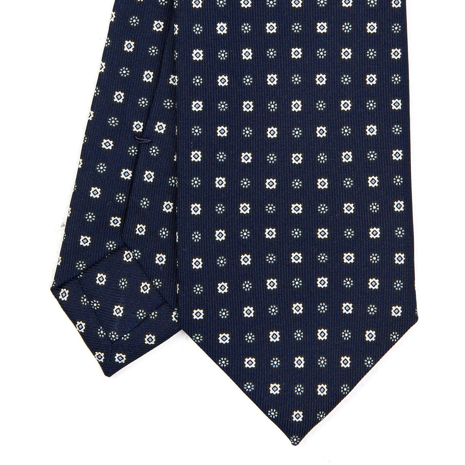 DARK BLUE SARTORIAL 7 CM SILK TIE