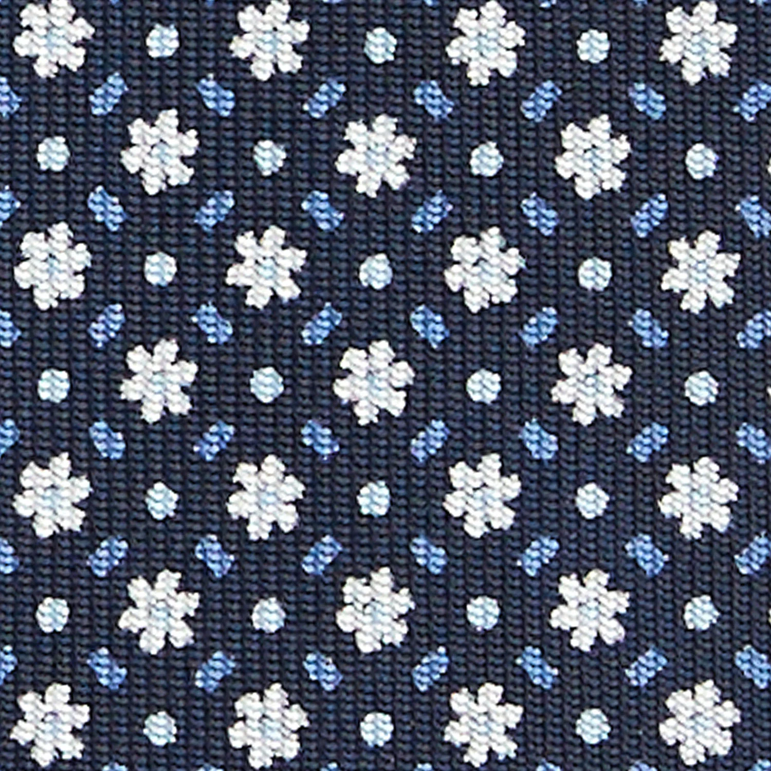DARK BLUE SARTORIAL 7 CM TIE - Image 5