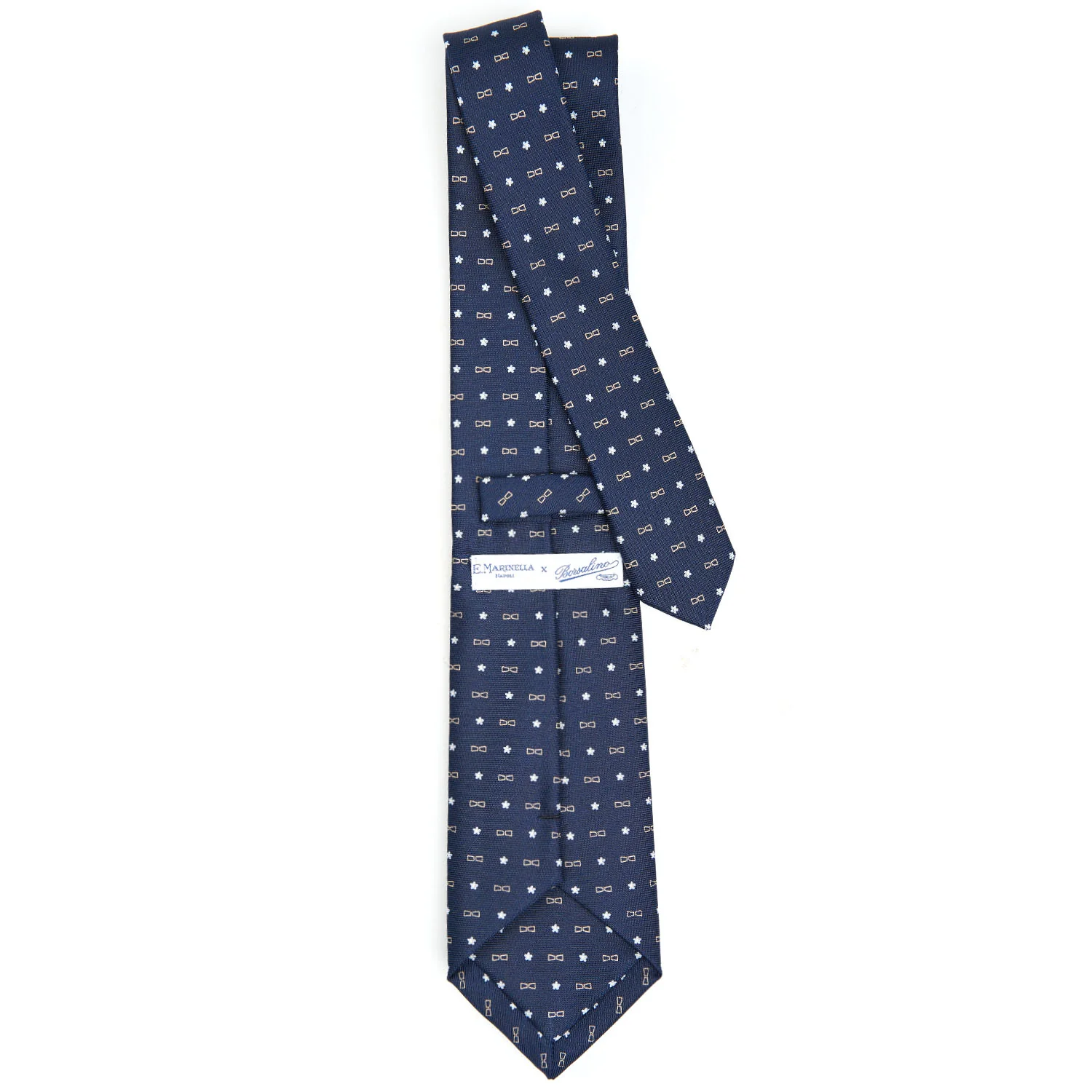 DARK BLUE SARTORIAL CLASSIC SILK TIE - Image 3