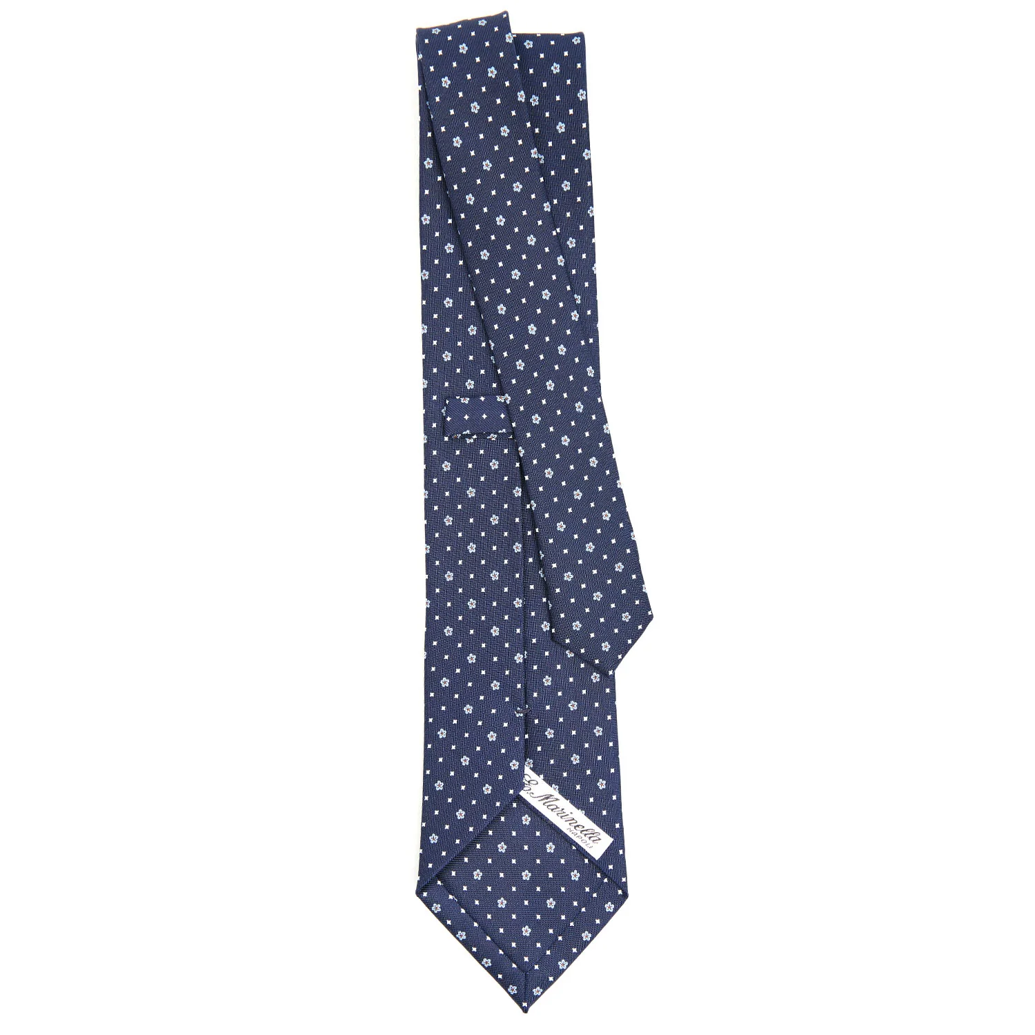 DARK BLUE SARTORIAL CLASSIC SILK TIE - Image 3