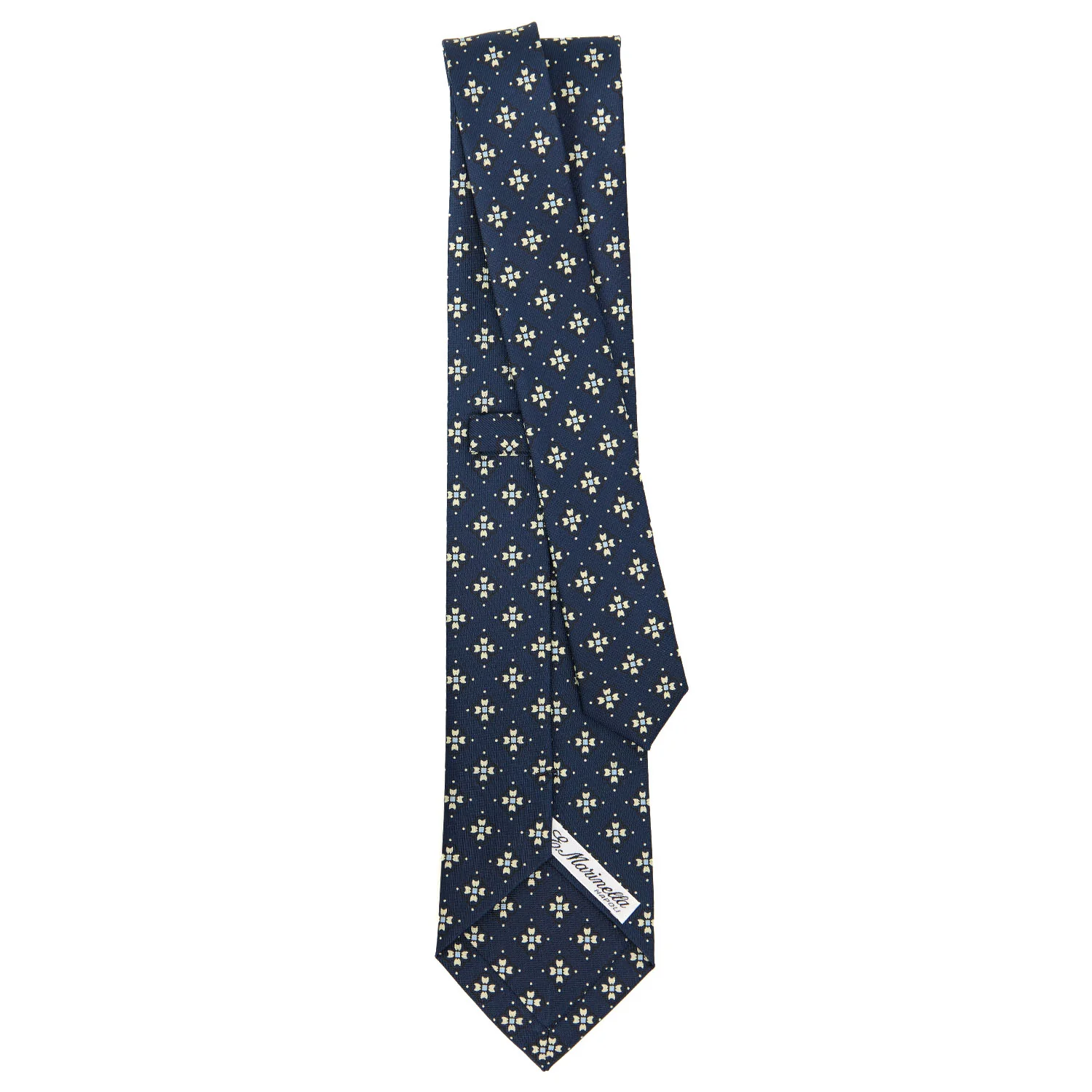 DARK BLUE SARTORIAL CLASSIC SILK TIE - Image 3