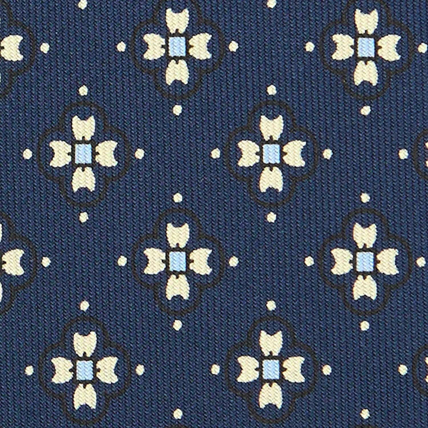 DARK BLUE SARTORIAL CLASSIC SILK TIE - Image 5