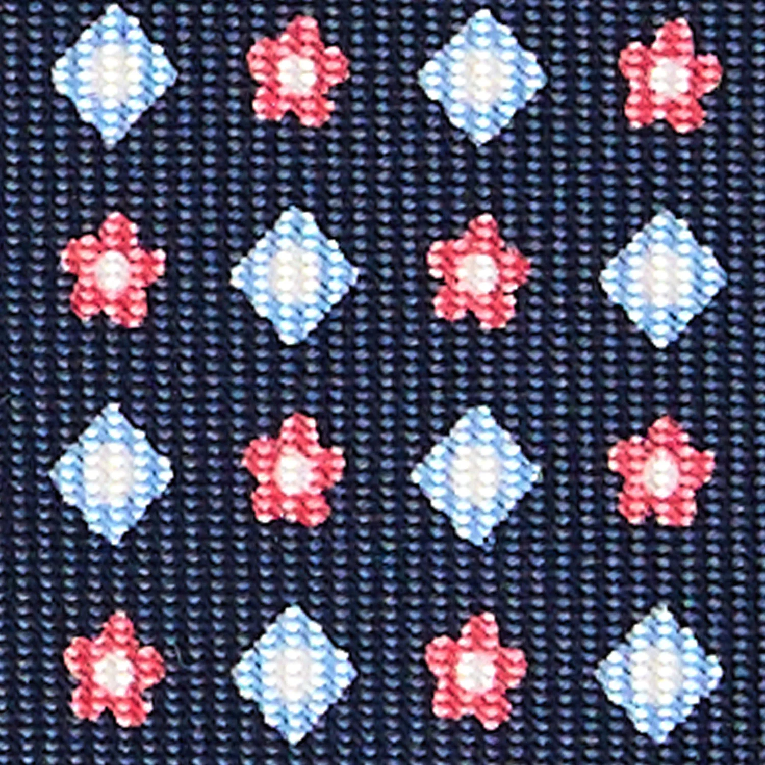 DARK BLUE SARTORIAL CLASSIC SILK TIE - Image 5