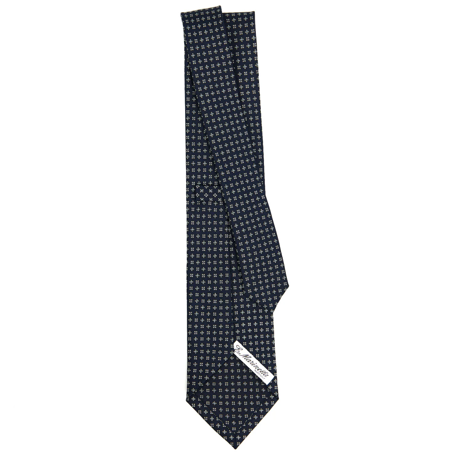DARK BLUE SARTORIAL CLASSIC SILK TIE - Image 3