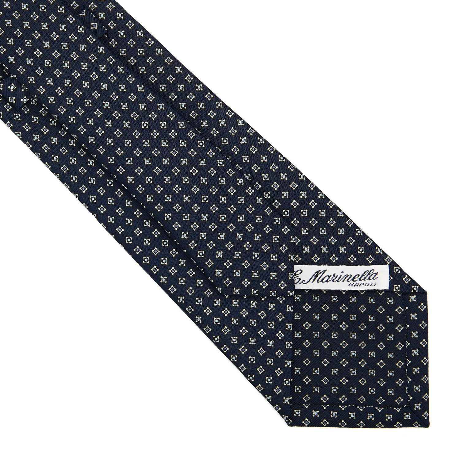 DARK BLUE SARTORIAL CLASSIC SILK TIE - Image 4
