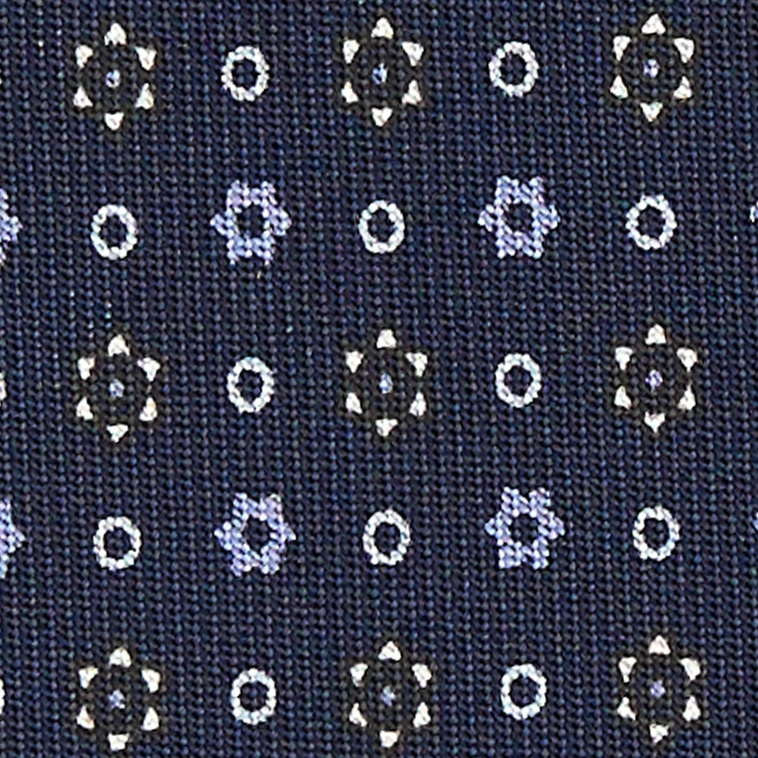DARK BLUE SARTORIAL CLASSIC SILK TIE - Image 5