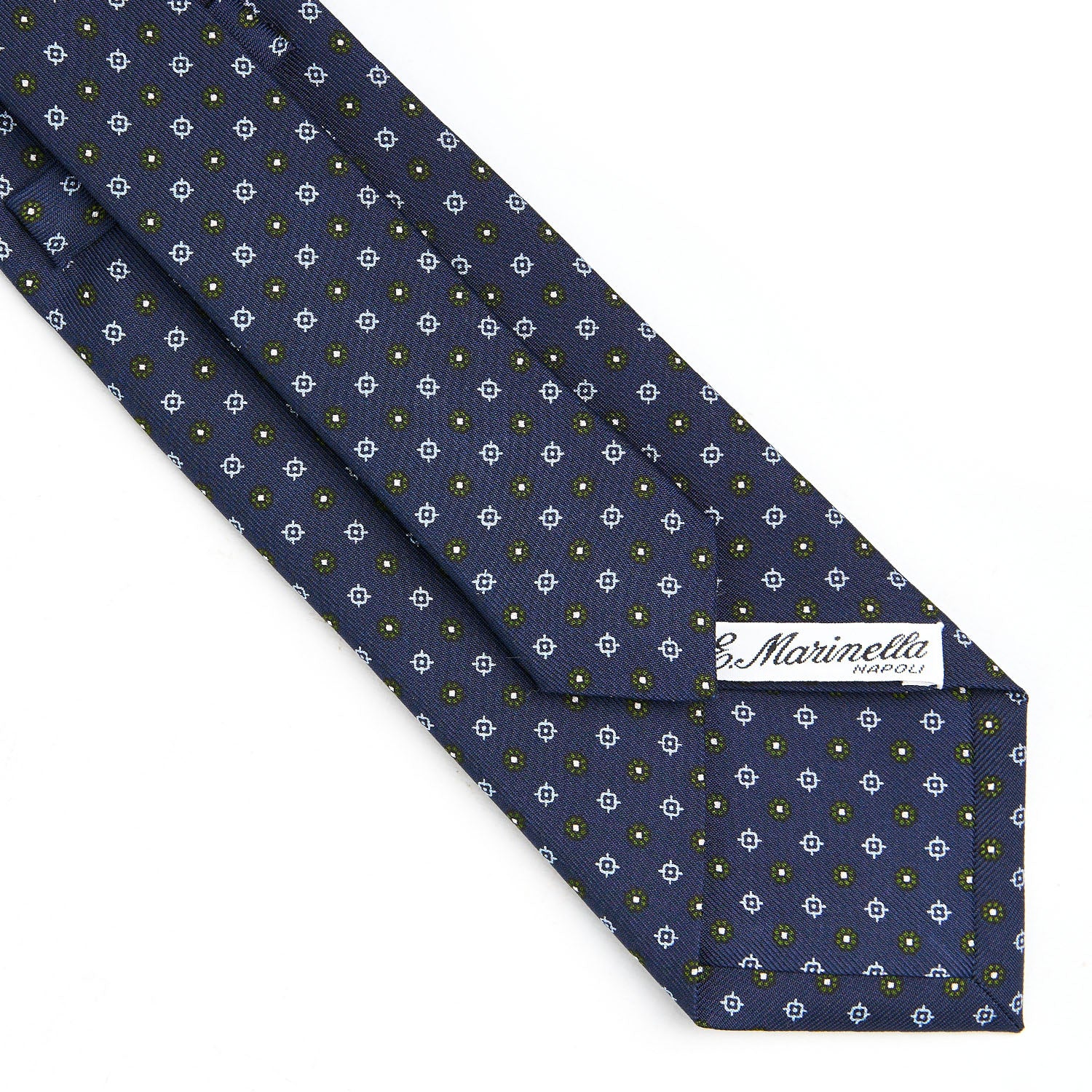 DARK BLUE SARTORIAL CLASSIC SILK TIE - Image 4