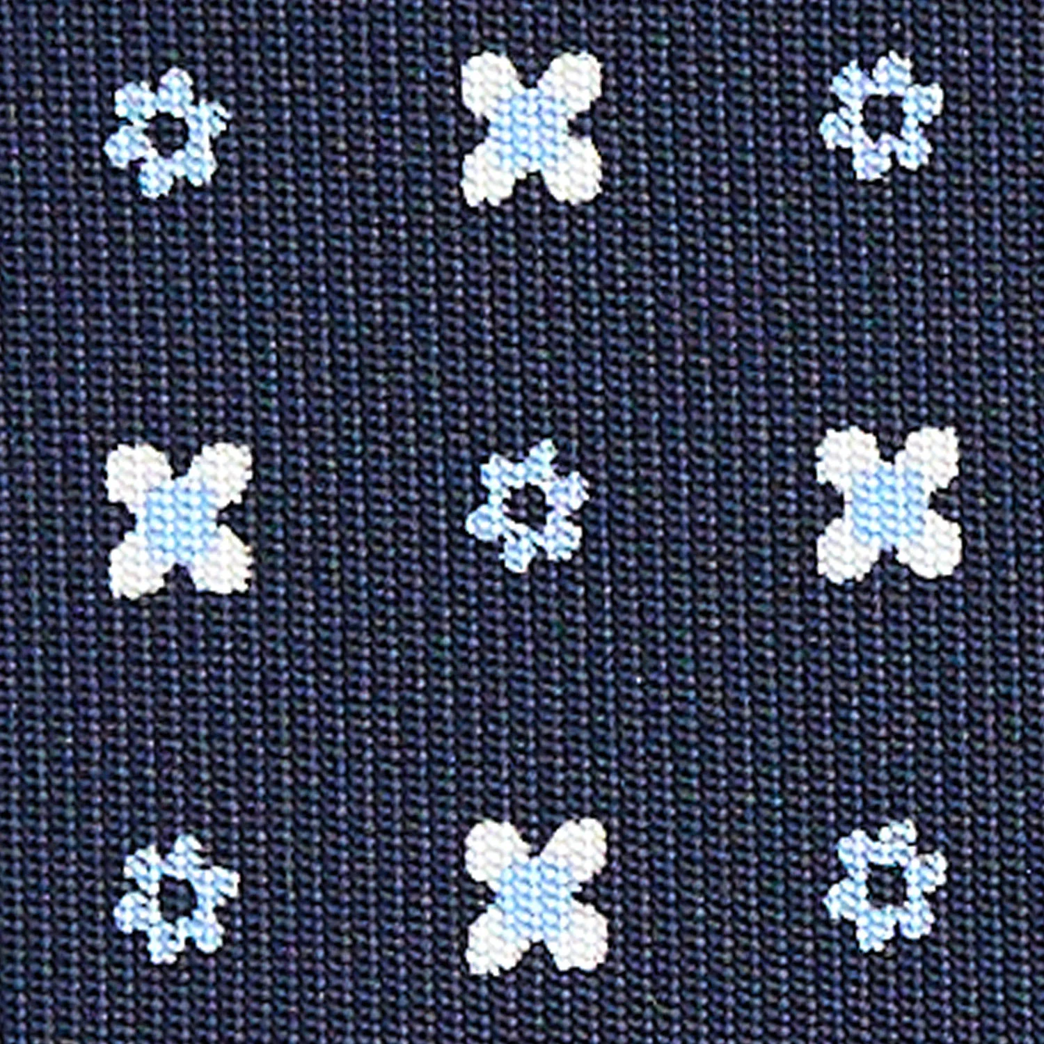 DARK BLUE SARTORIAL CLASSIC SILK TIE - Image 5