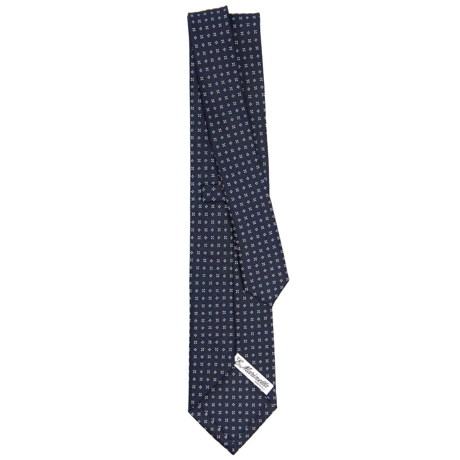 DARK BLUE SARTORIAL CLASSIC SILK TIE - Image 3