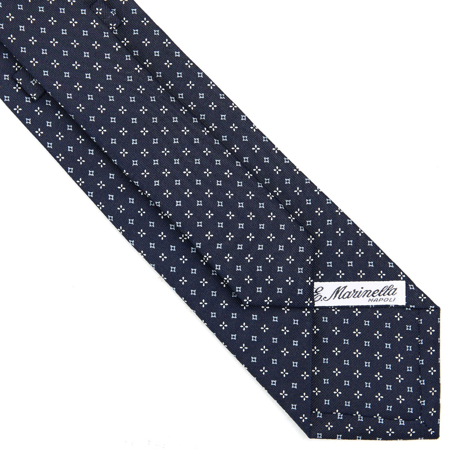 DARK BLUE SARTORIAL CLASSIC SILK TIE - Image 4