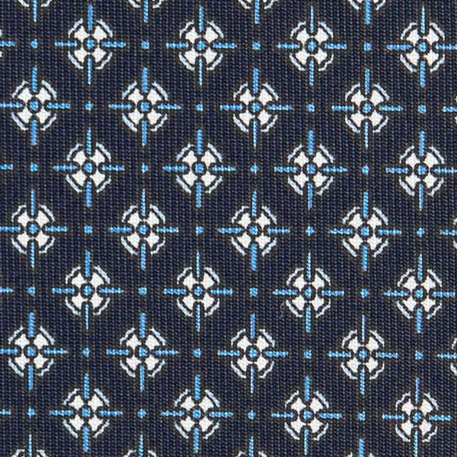 DARK BLUE SARTORIAL CLASSIC SILK TIE - Image 5