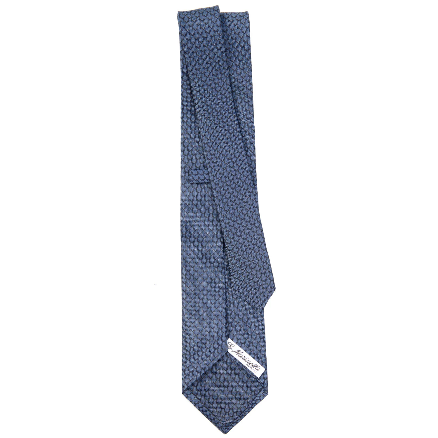 DARK BLUE SARTORIAL CLASSIC SILK TIE - Image 3
