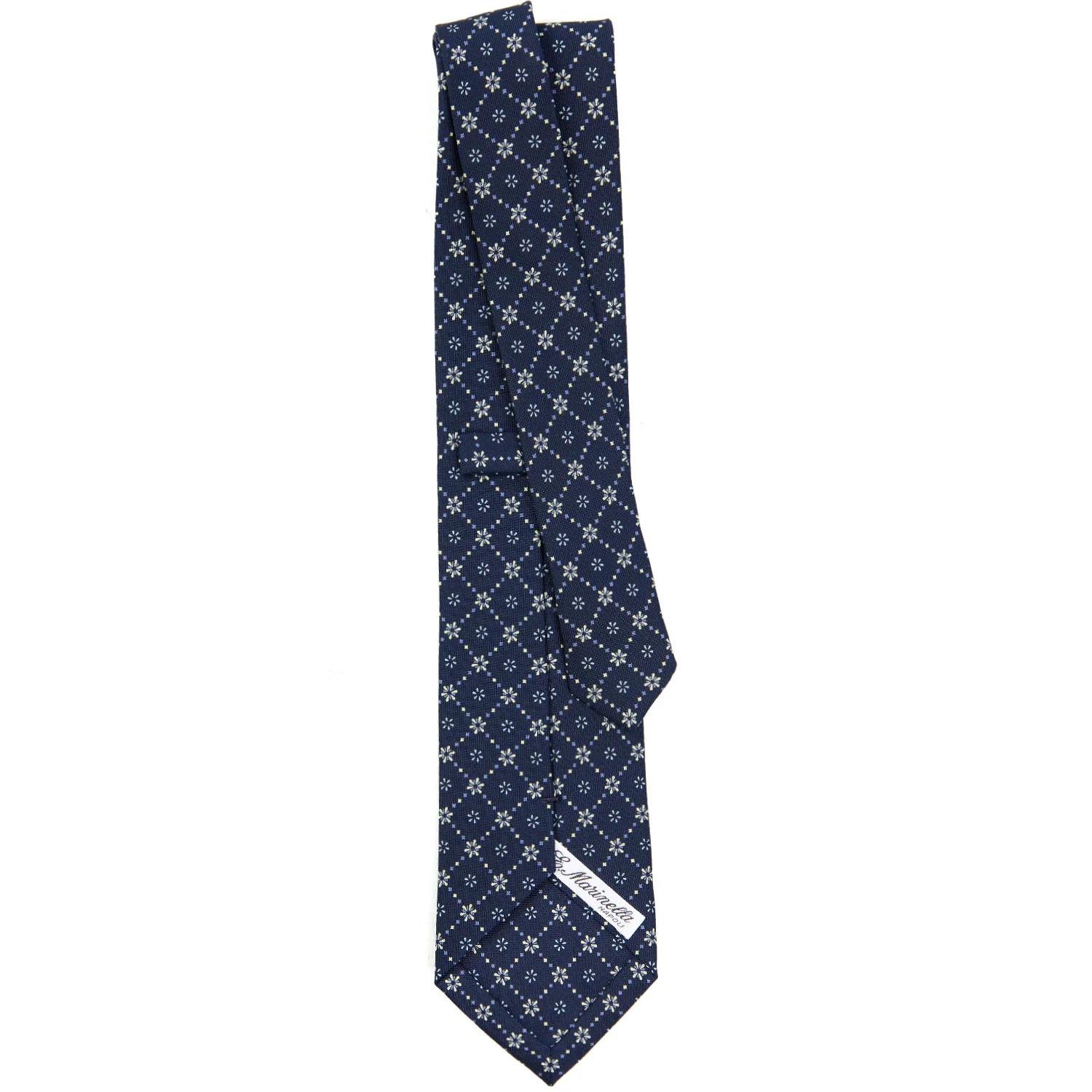 DARK BLUE SARTORIAL CLASSIC SILK TIE - Image 3