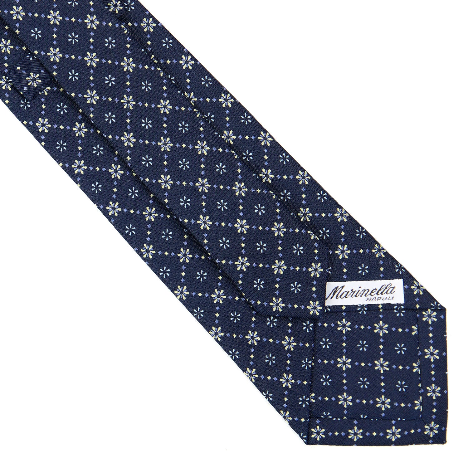 DARK BLUE SARTORIAL CLASSIC SILK TIE - Image 4