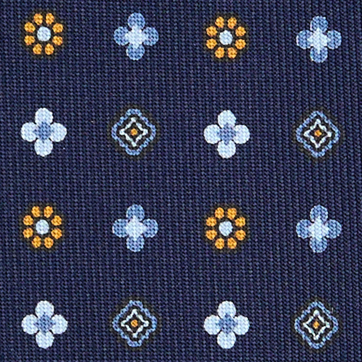 DARK BLUE SARTORIAL CLASSIC SILK TIE - Image 5