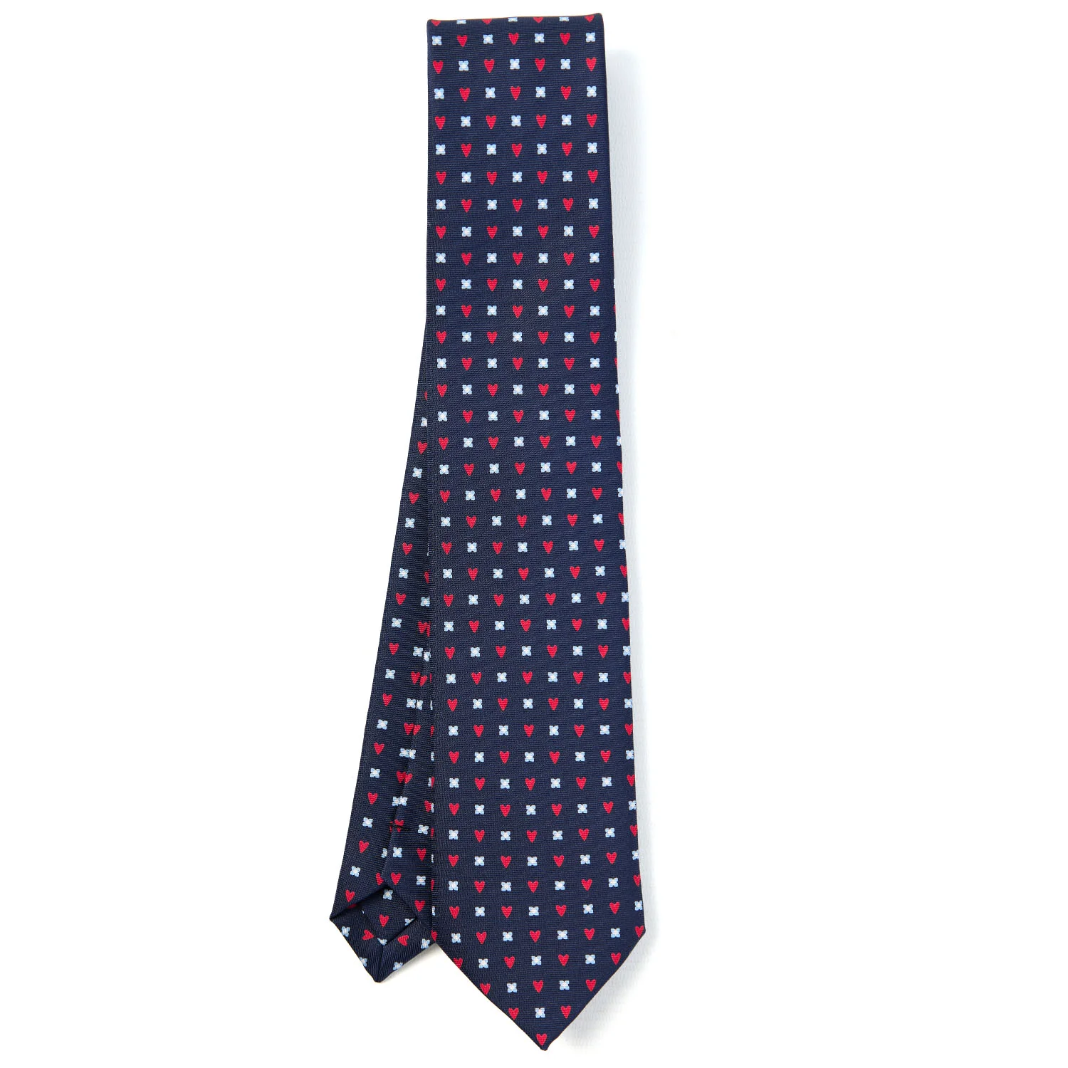DARK BLUE SARTORIAL CLASSIC SILK TIE - Image 2