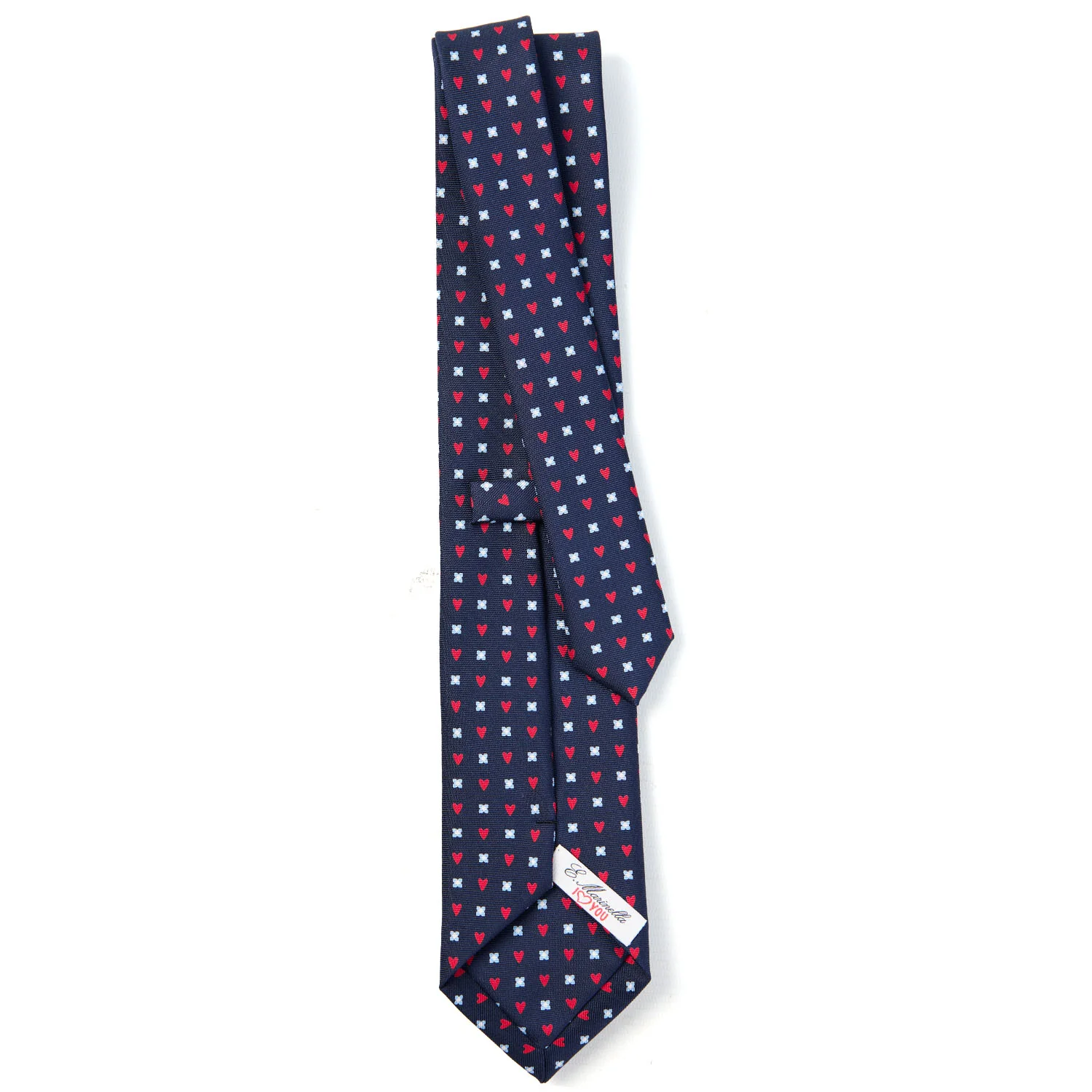 DARK BLUE SARTORIAL CLASSIC SILK TIE - Image 3