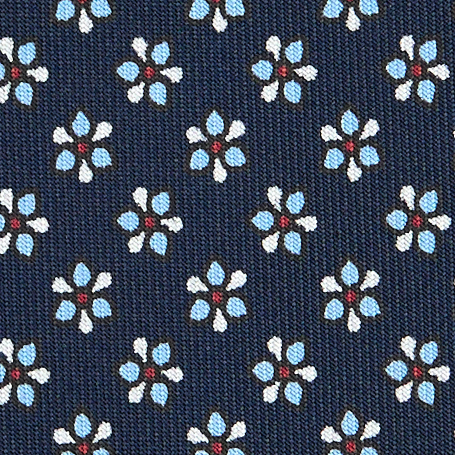 DARK BLUE SARTORIAL CLASSIC SILK TIE - Image 5