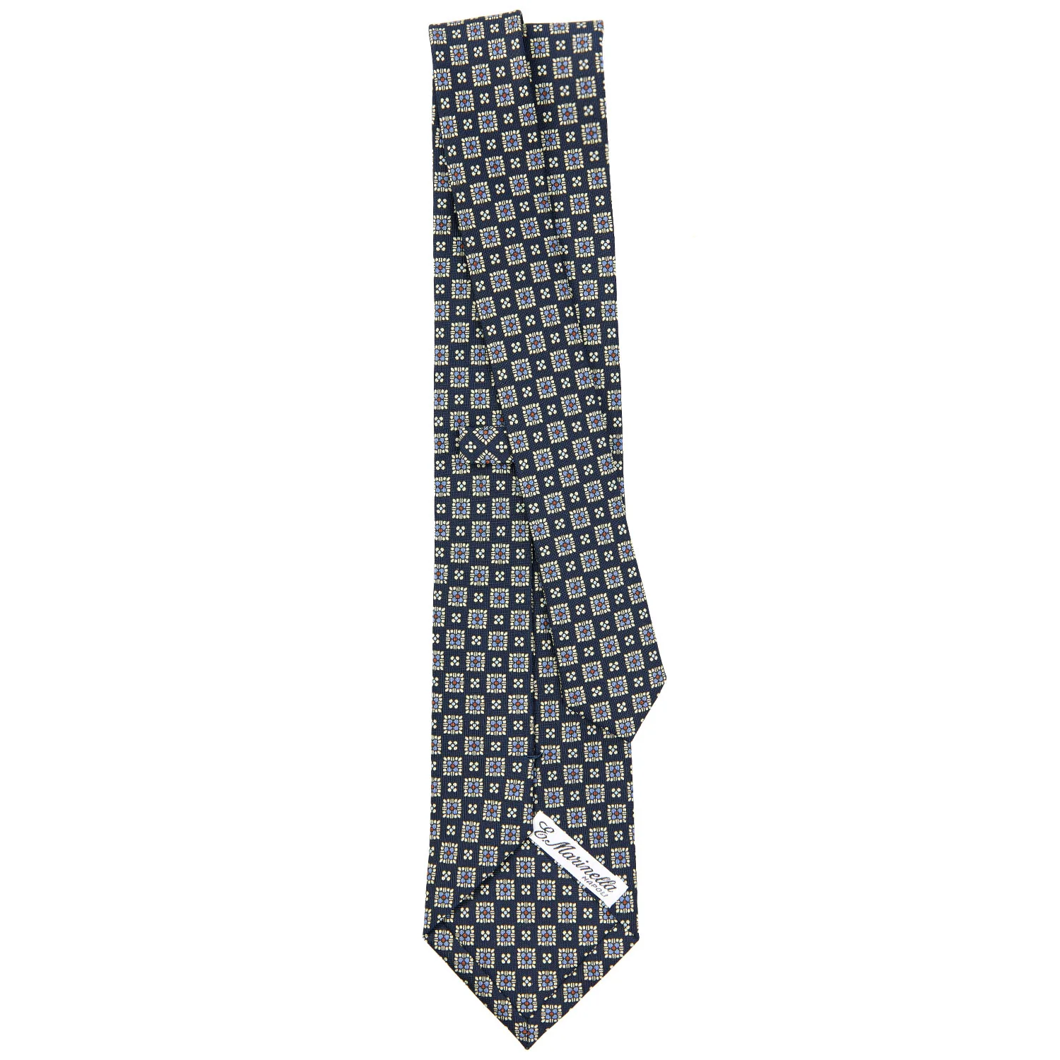 DARK BLUE SARTORIAL CLASSIC SILK TIE - Image 3