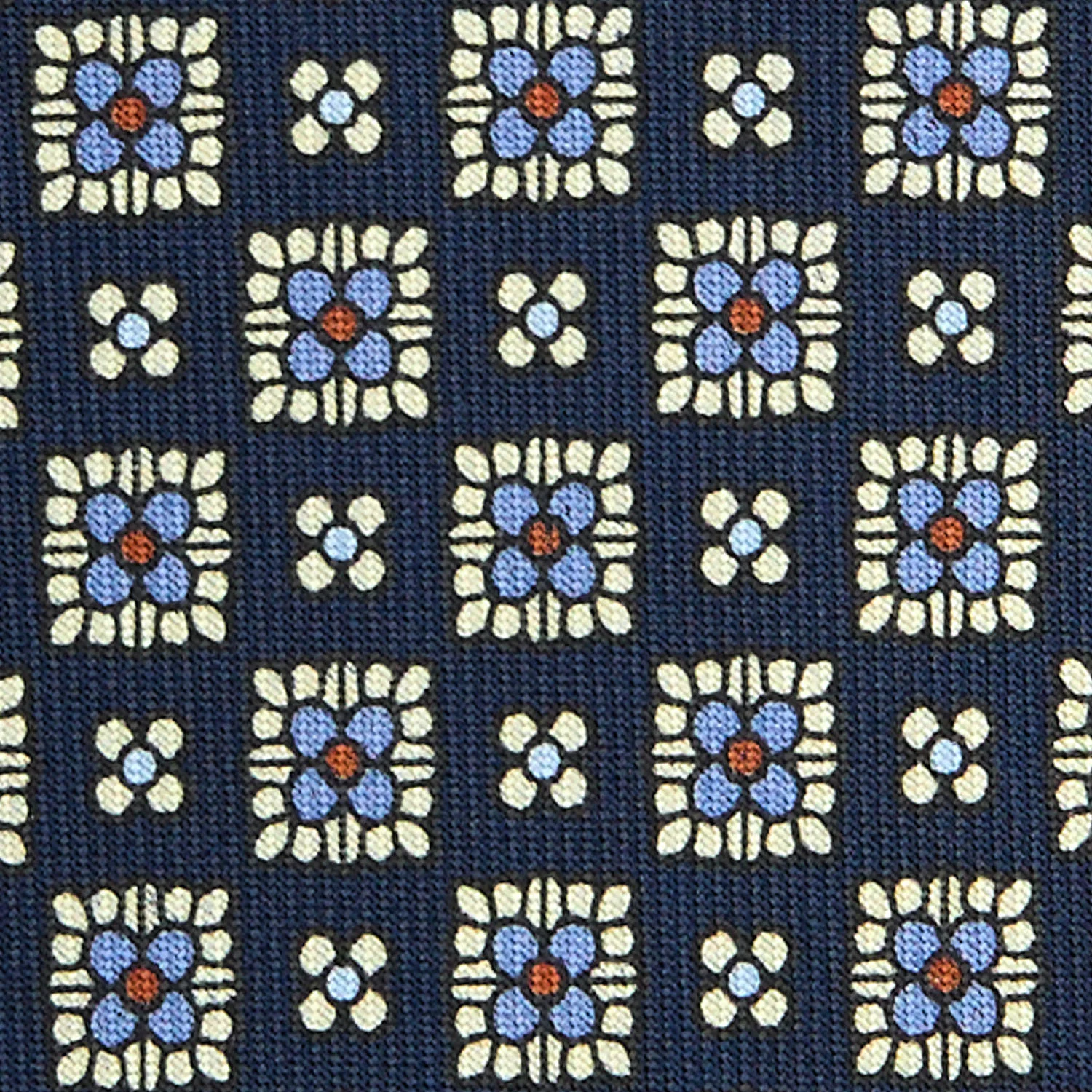 DARK BLUE SARTORIAL CLASSIC SILK TIE - Image 5