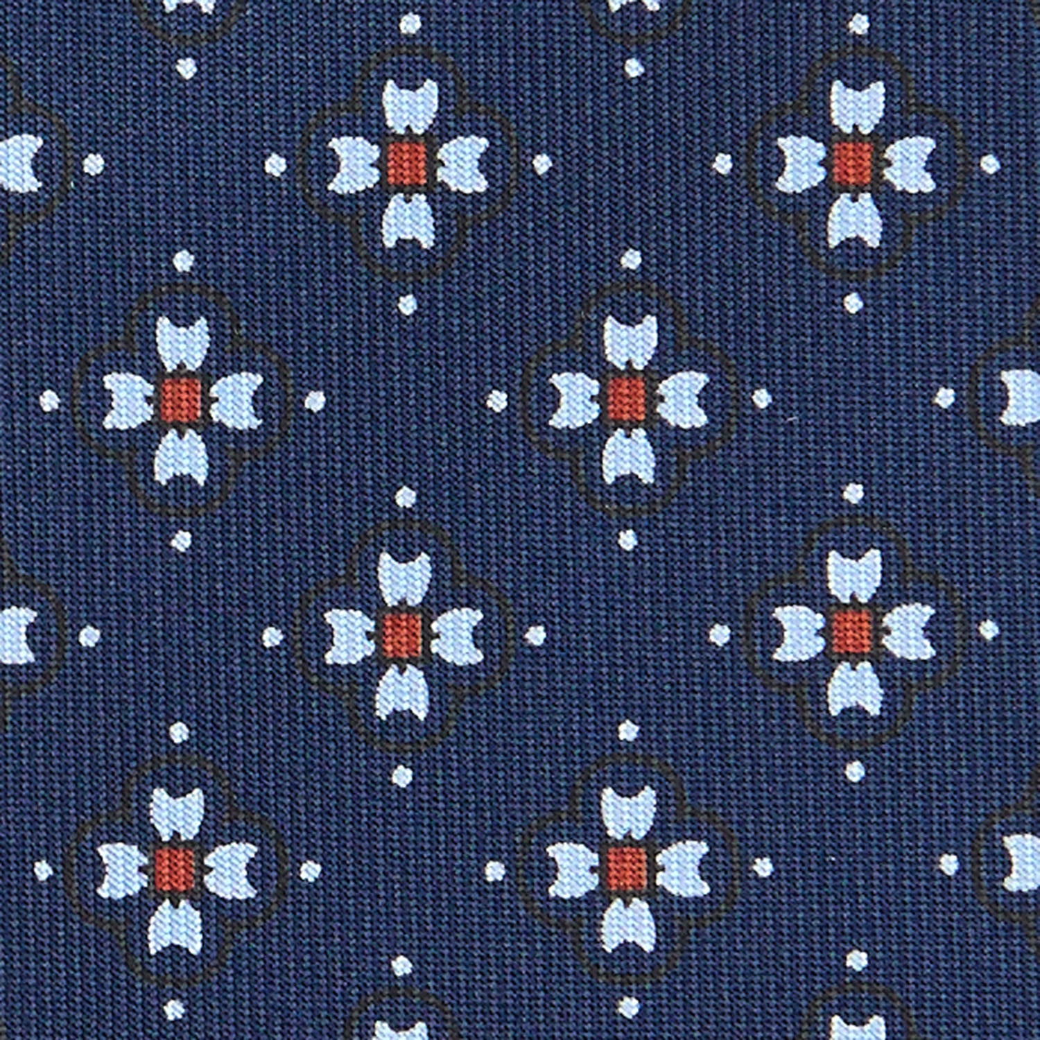 DARK BLUE SARTORIAL CLASSIC SILK TIE - Image 5